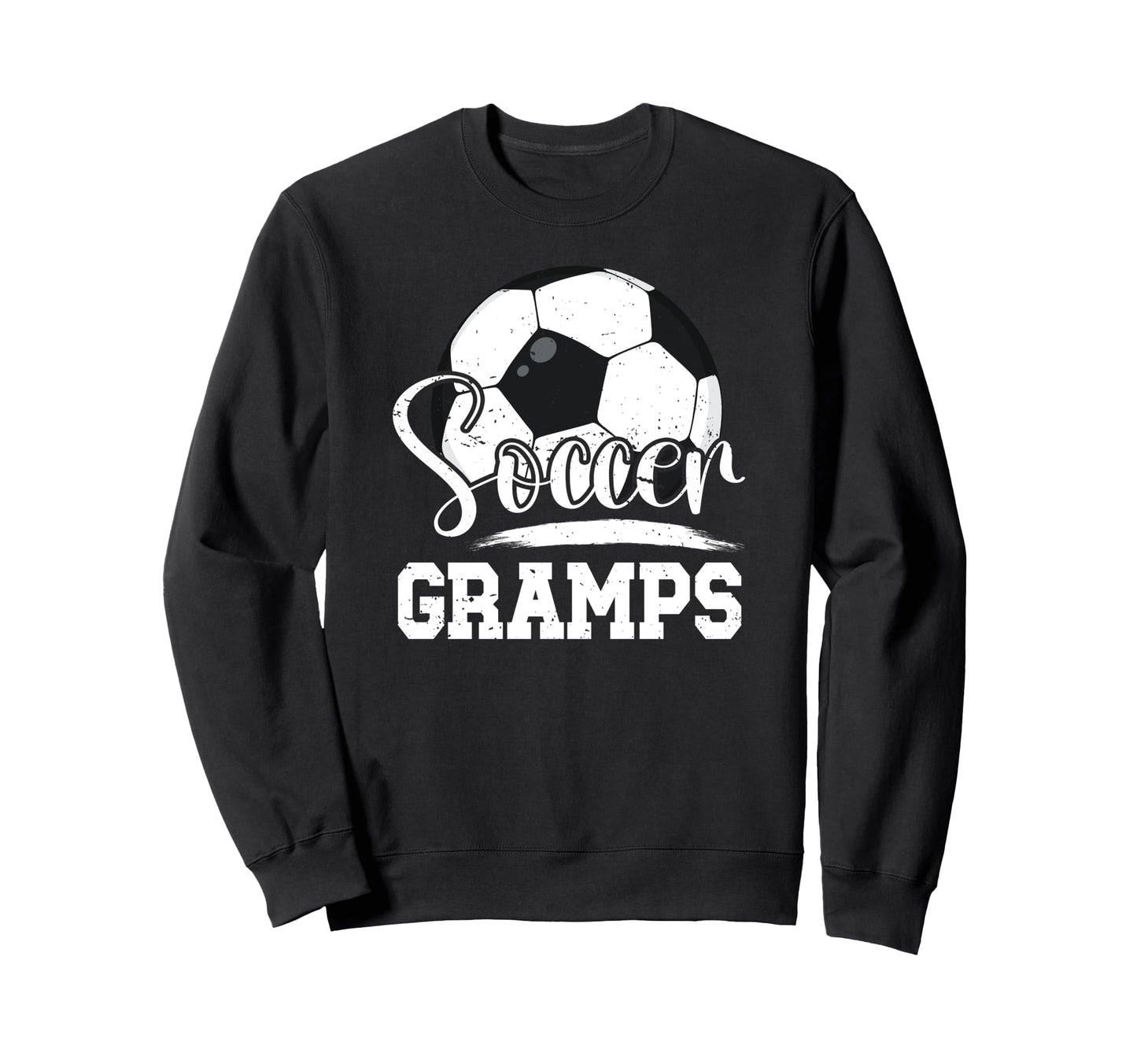 Soccer Gramps Grandpa Gramps Sweatshirt - Minimalist Print Men Women - T-Shirt, Sweatshirt, Hoodie