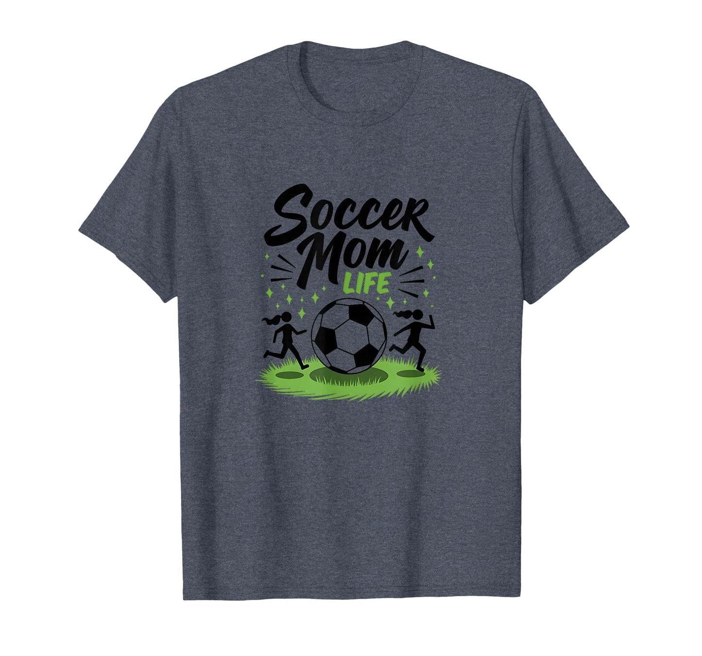 Soccer Mom Life Proud Parent Team Sweatshirt - Unique Graphic Unisex - T-Shirt, Sweatshirt, Hoodie