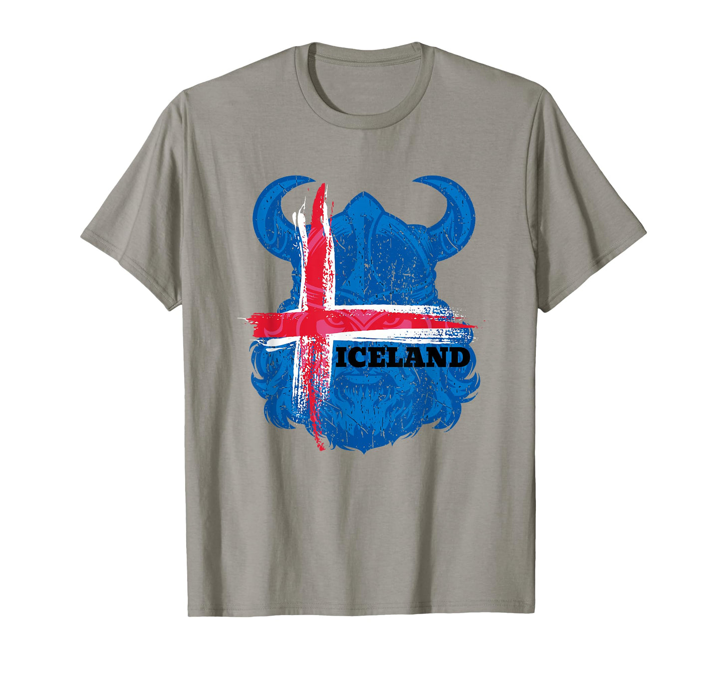 Iceland Flag Soccer Icelandic Football T-Shirt - Unique Graphic Men Women - T-Shirt, Sweatshirt, Hoodie