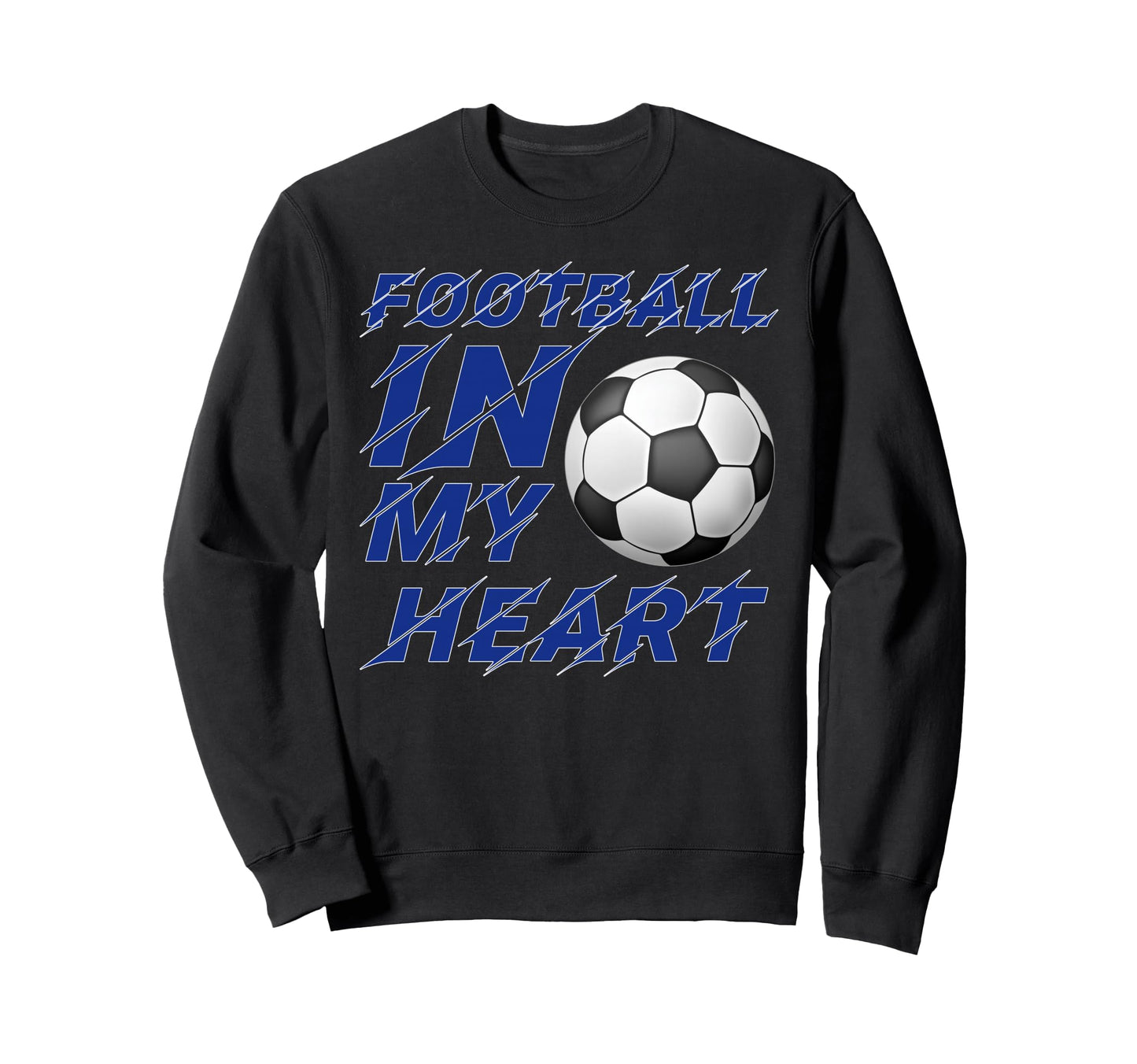 Football My Heart Soccer Lover 2026 Sweatshirt - Trendy Graphic for Adults - T-Shirt, Sweatshirt, Hoodie