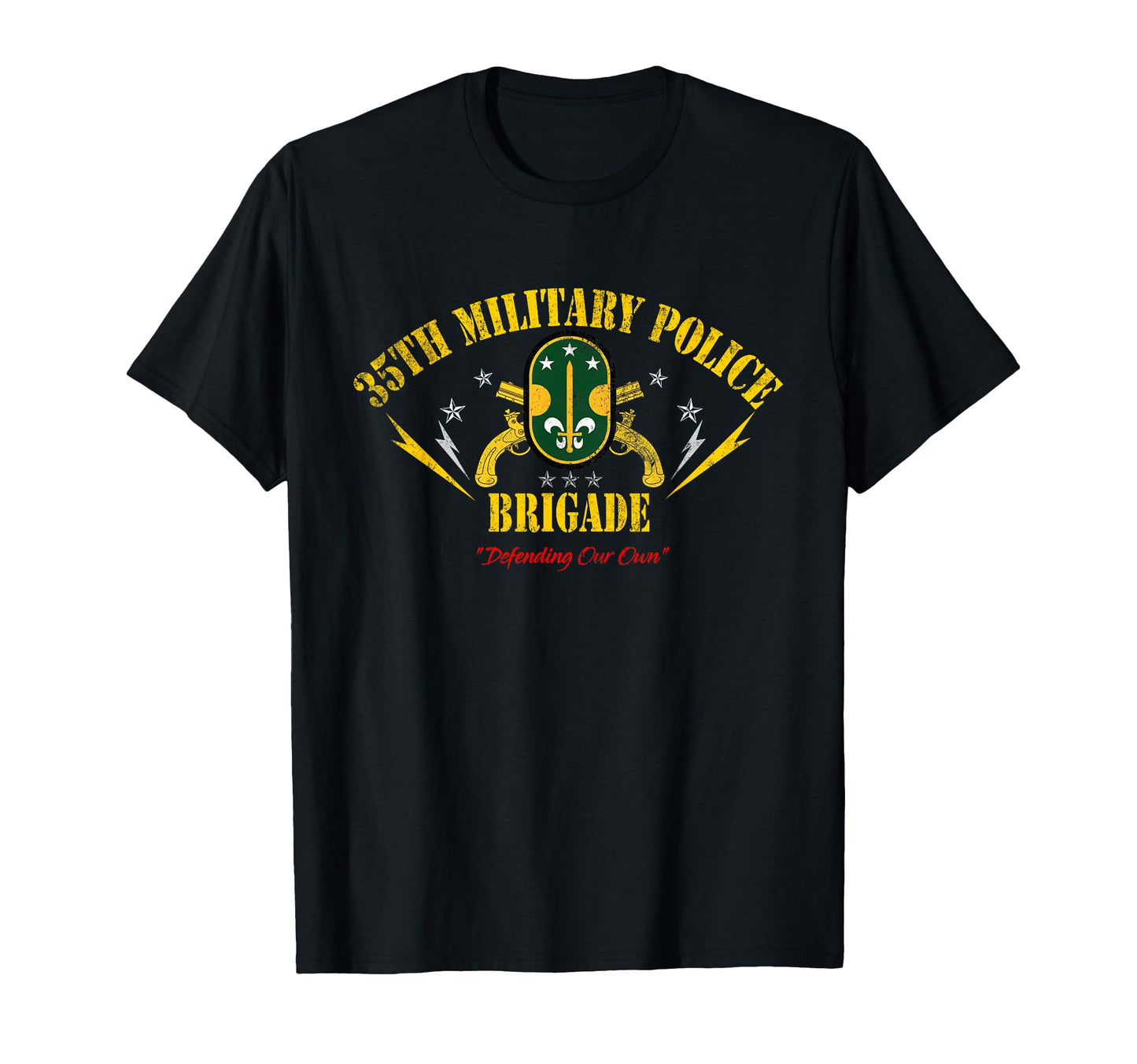 Usa 35Th Military Police Brigade Veterans T-Shirt - Trendy Graphic Unisex - T-Shirt, Sweatshirt, Hoodie