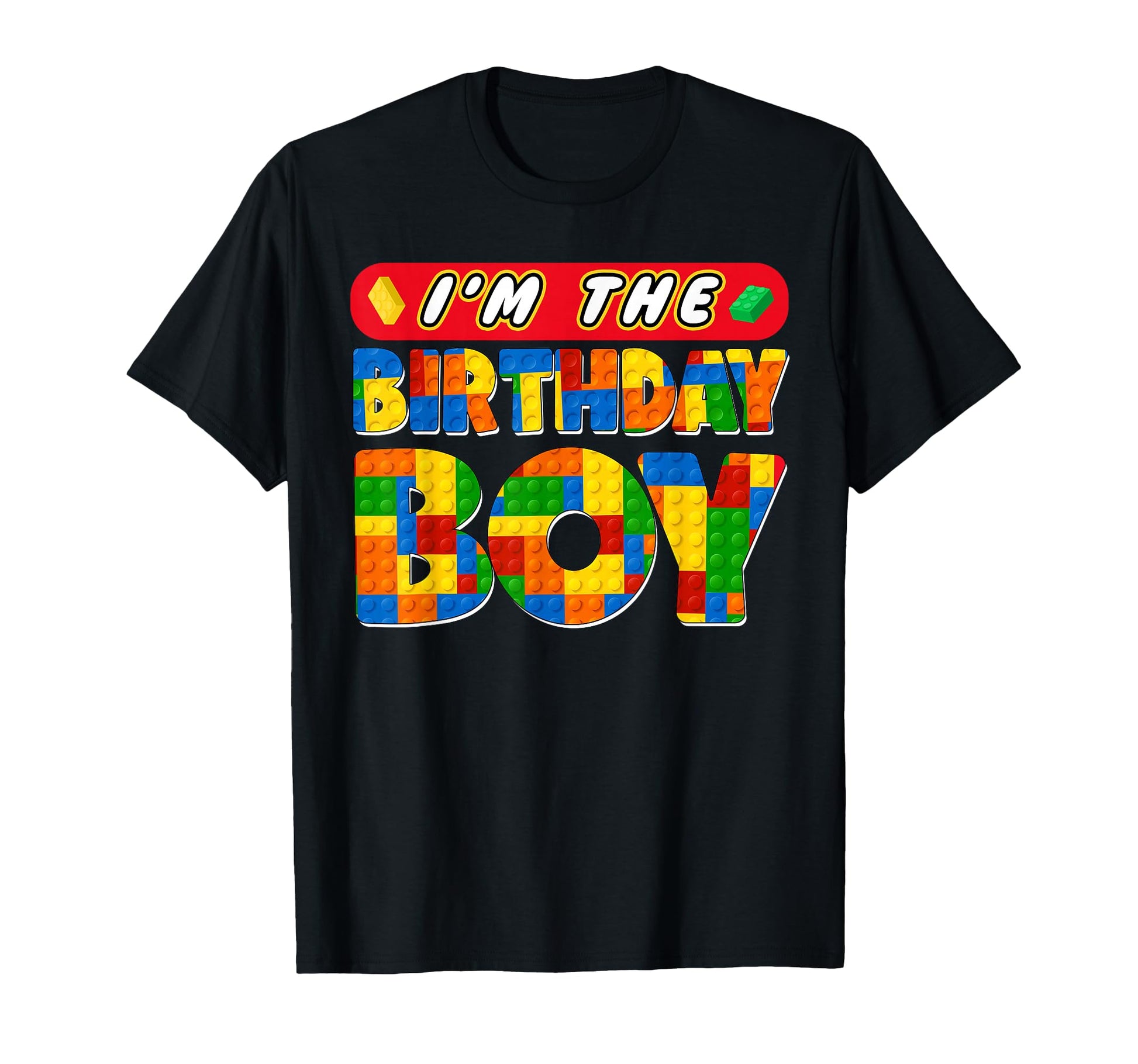 Im Birthday Building Bricks Family Party T-Shirt - Streetwear Style Unisex - T-Shirt, Sweatshirt, Hoodie