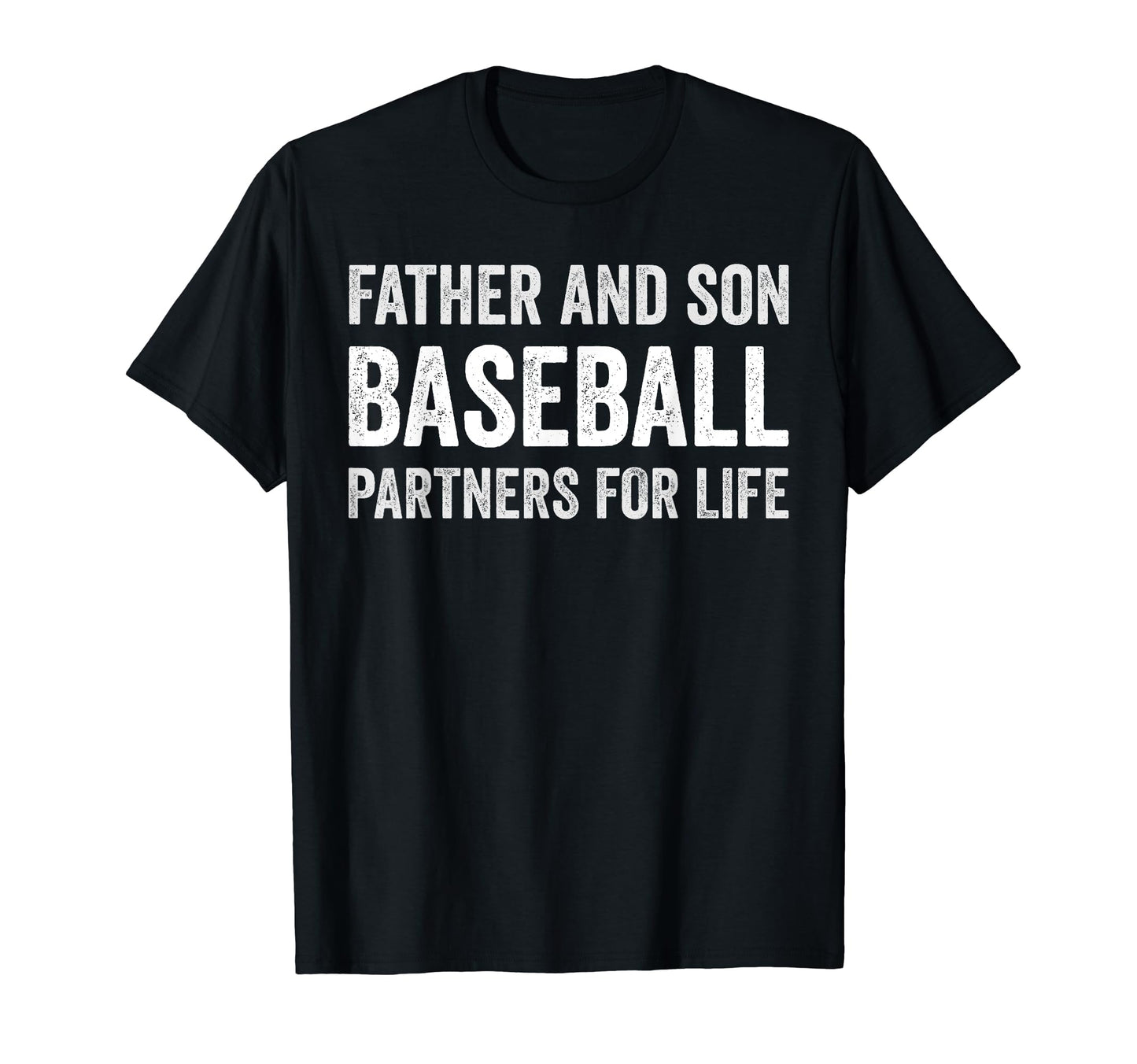 Father And Son Baseball Partners T-Shirt - Casual Everyday Wear for Adults - T-Shirt, Sweatshirt, Hoodie