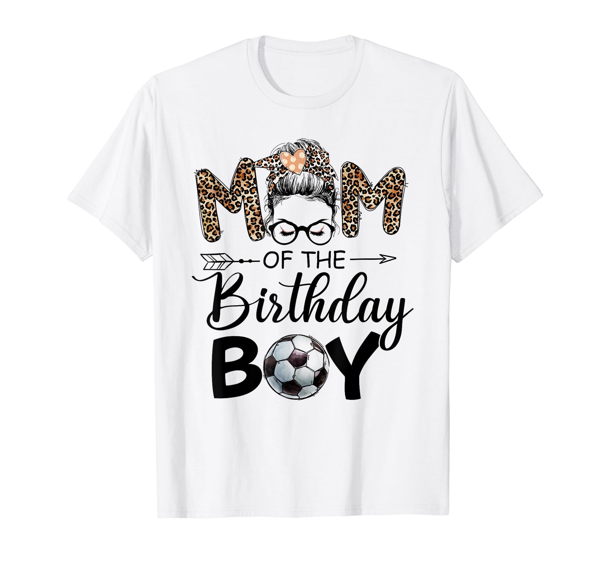 Mom Birthday Matching Soccer Birthday T-Shirt - Custom Art Print Men Women - T-Shirt, Sweatshirt, Hoodie