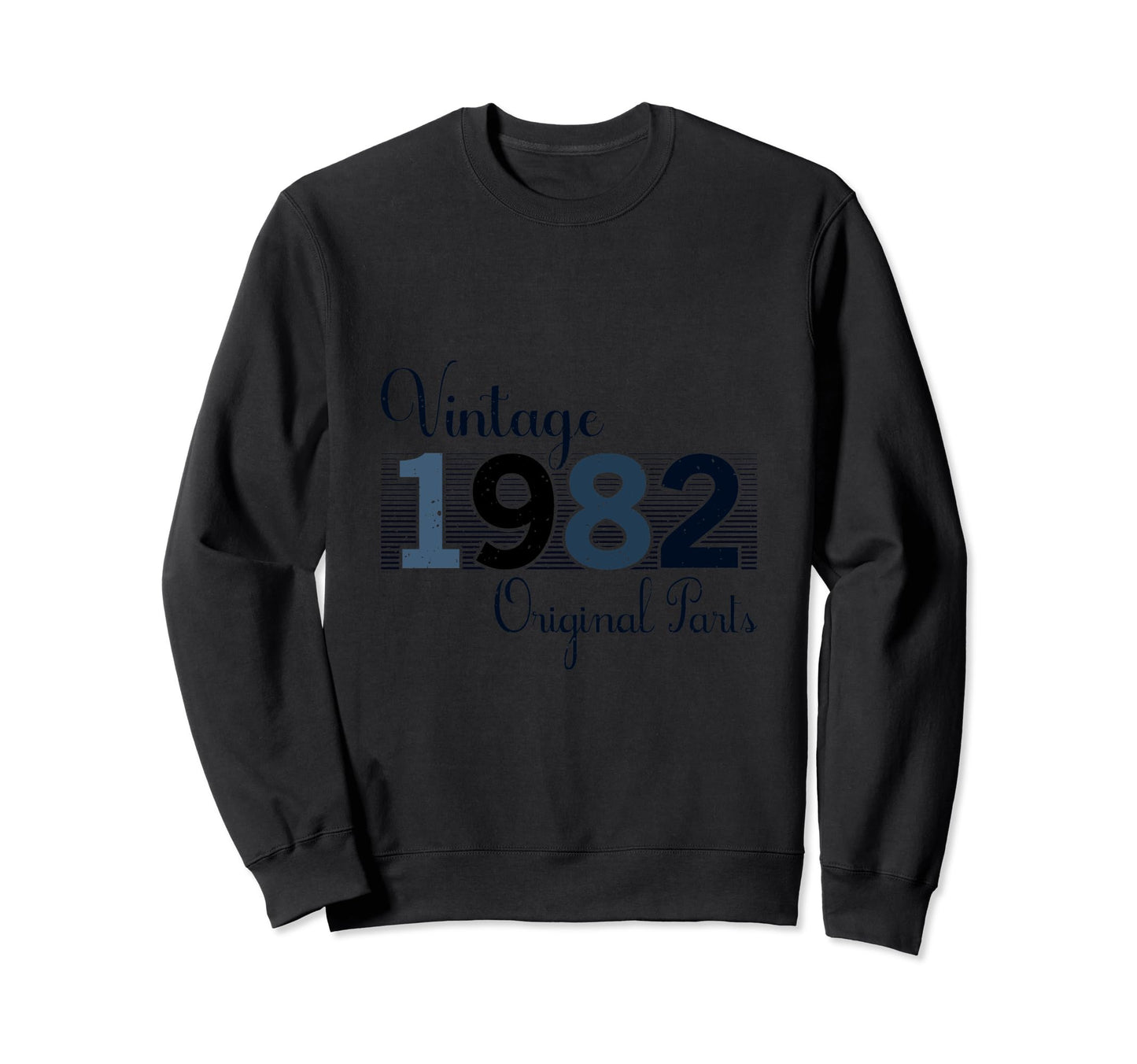Year 1982 Gift Birthday Mom Dad Sweatshirt - Aesthetic Graphic Unisex - T-Shirt, Sweatshirt, Hoodie