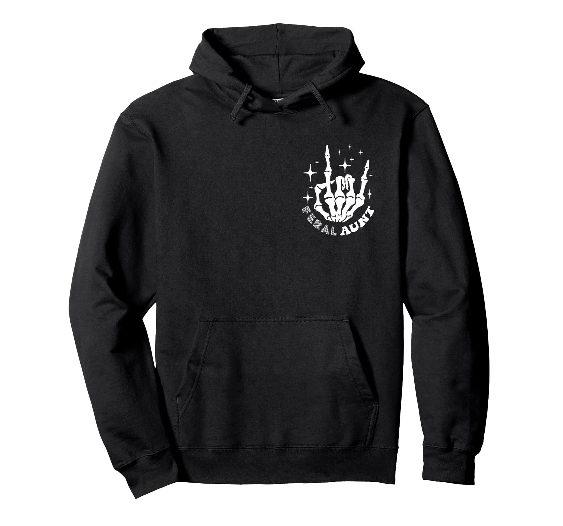Groovy Somebodys Feral Aunt Aunts Club Hoodie - Trendy Graphic Unisex - T-Shirt, Sweatshirt, Hoodie