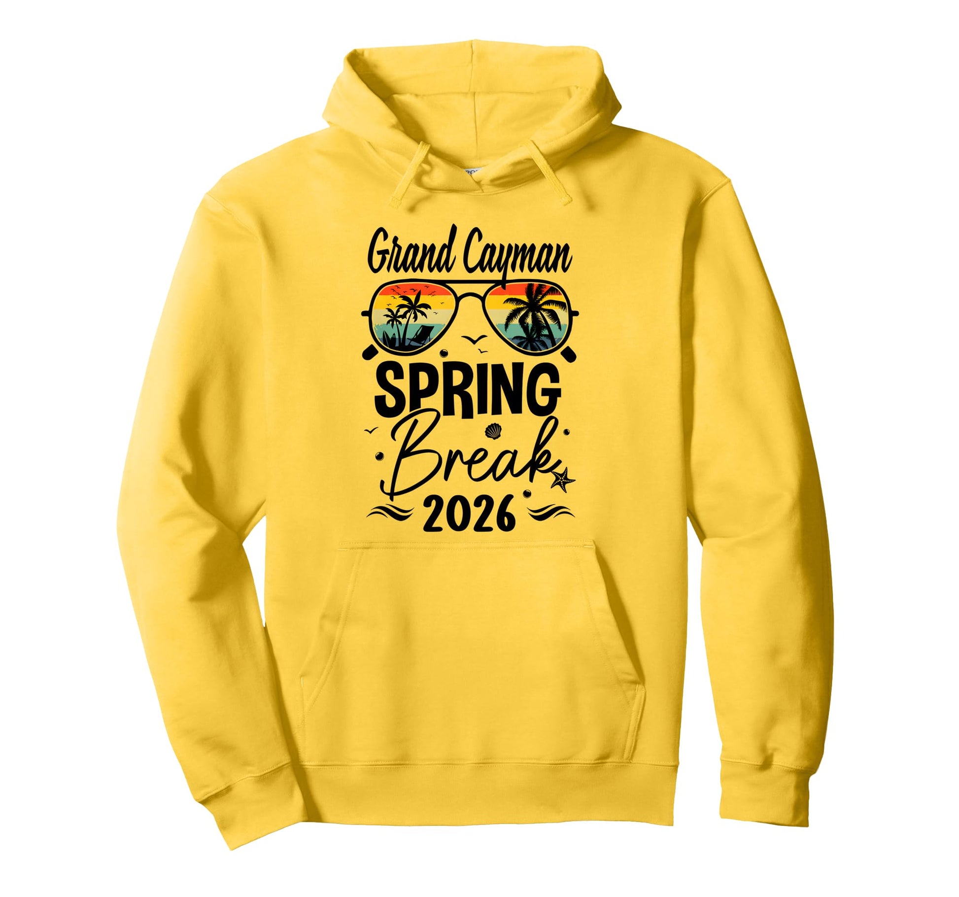 Grand Cayman Spring Break 2026 Hoodie - Aesthetic Graphic Unisex - T-Shirt, Sweatshirt, Hoodie