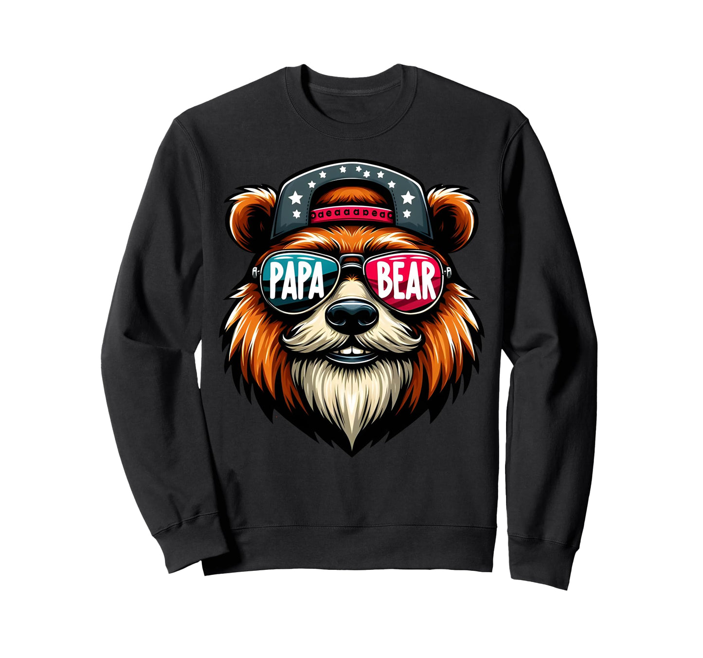 Papa Bear Gifts Funny Birthday Fun Sweatshirt - Novelty Apparel Unisex - T-Shirt, Sweatshirt, Hoodie