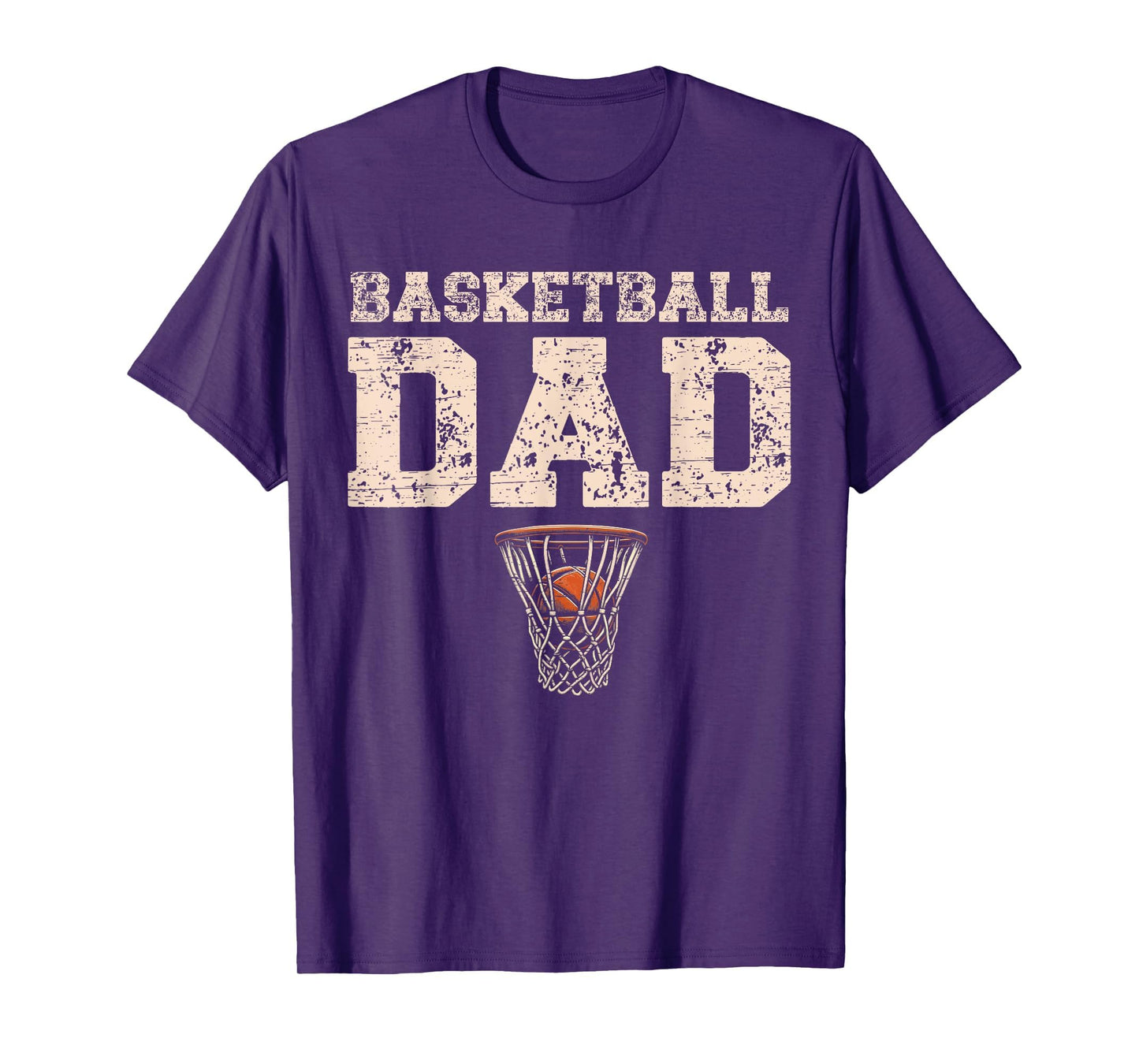 Basketball Dad Sport Father Pride Hoodie - Custom Art Print for Adults - T-Shirt, Sweatshirt, Hoodie