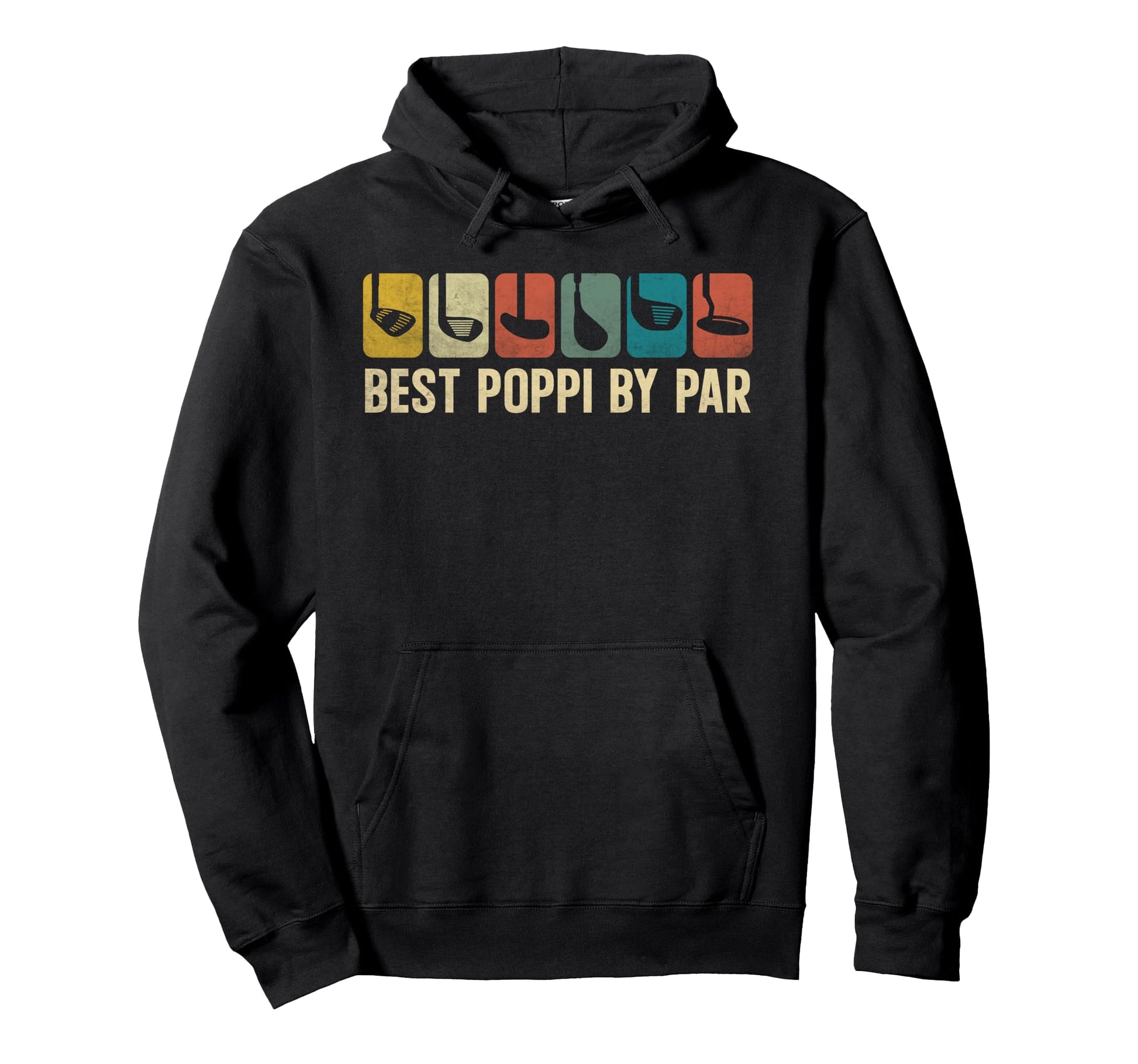 Best Poppi Par Funny Dad Golf Golfing Hoodie - Custom Art Print Men Women - T-Shirt, Sweatshirt, Hoodie