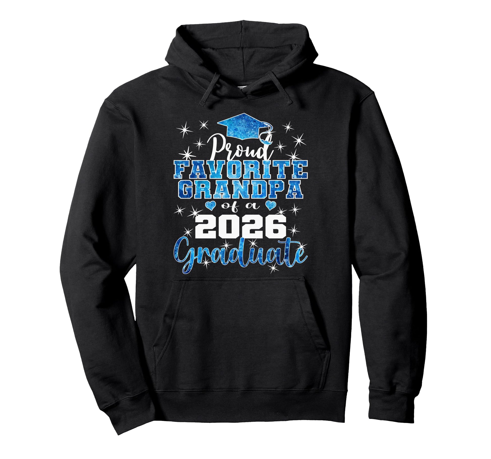 Super Proud Favorite Grandpa 2026 Hoodie - Custom Art Print Men Women - T-Shirt, Sweatshirt, Hoodie