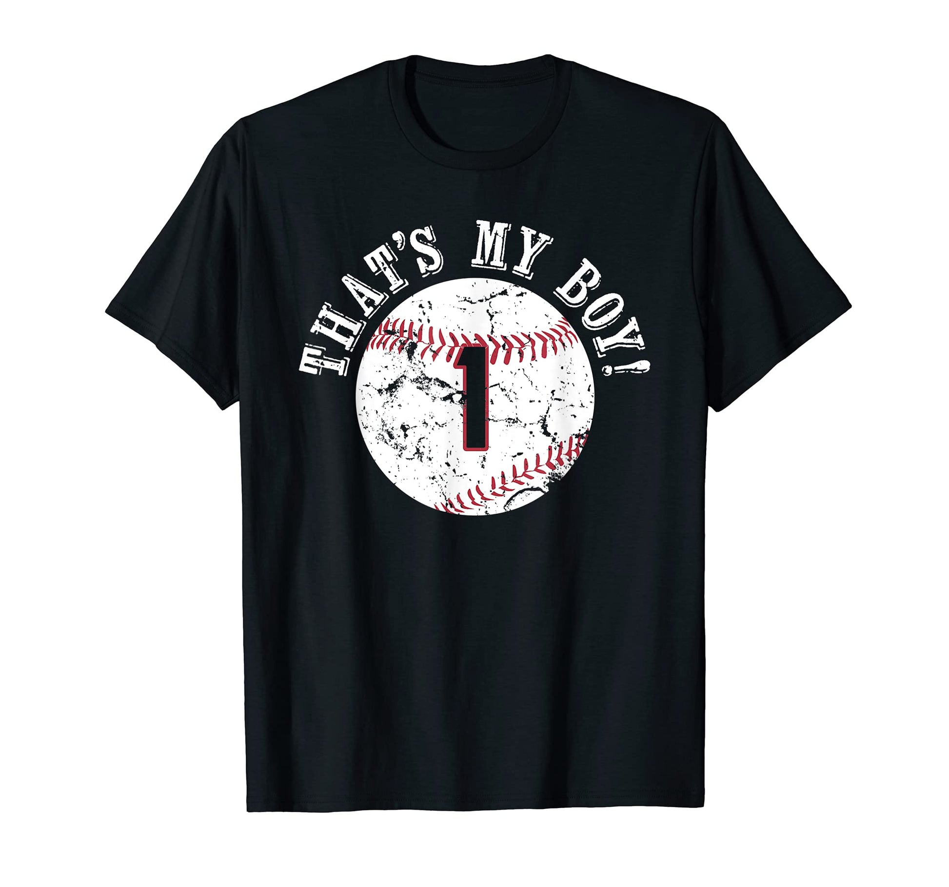 Unique Thats My 1 Baseball Player Mom T-Shirt - Novelty Apparel Men Women - T-Shirt, Sweatshirt, Hoodie