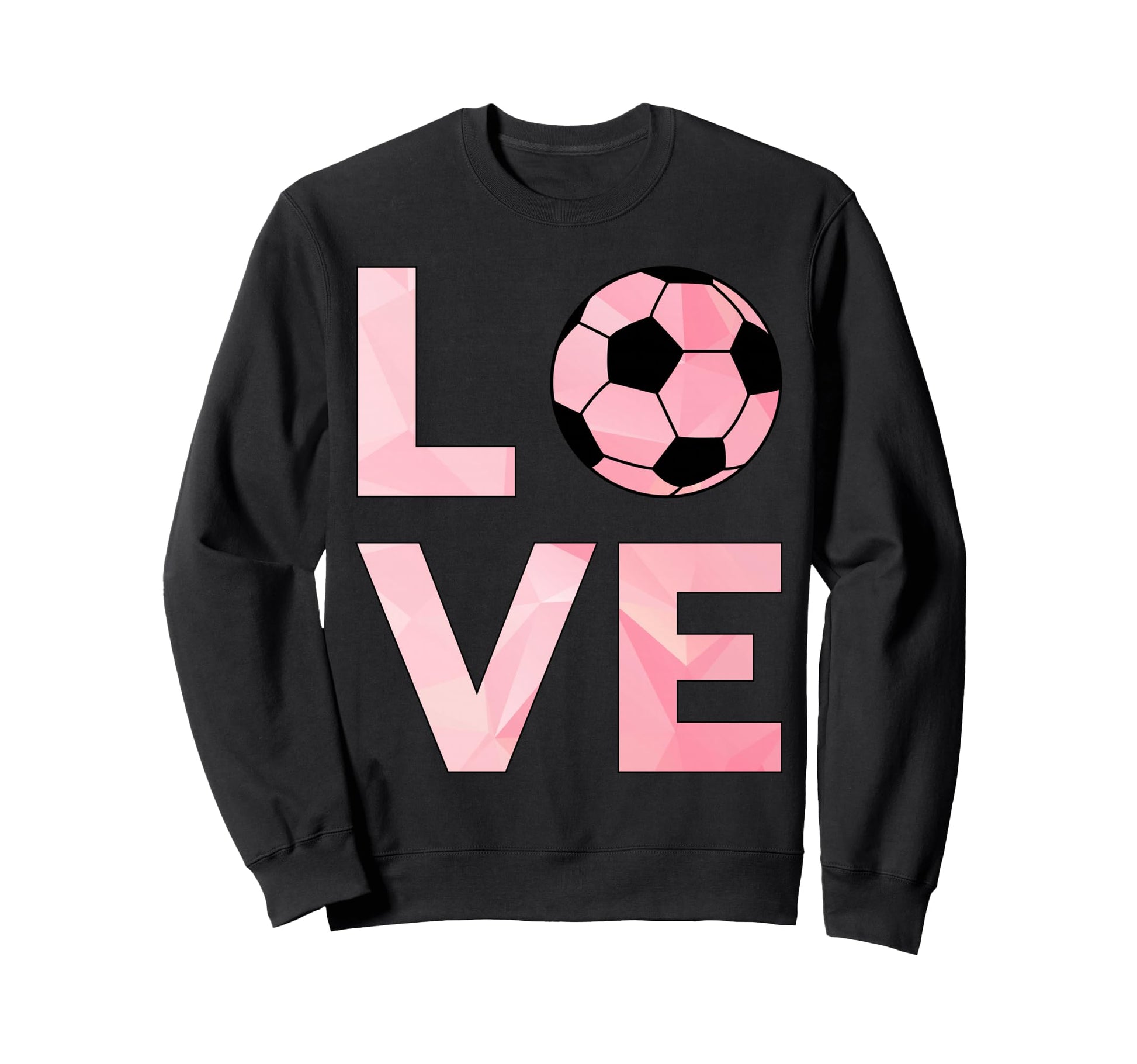 Love Soccer Soccer Sweatshirt - Casual Everyday Wear for Adults - T-Shirt, Sweatshirt, Hoodie