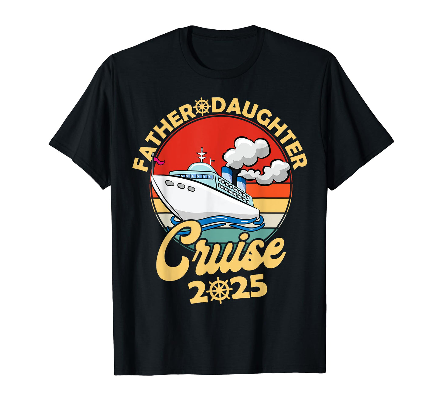 Cruise Father Daughter Trip 2025 T-Shirt - Minimalist Print for Adults - T-Shirt, Sweatshirt, Hoodie
