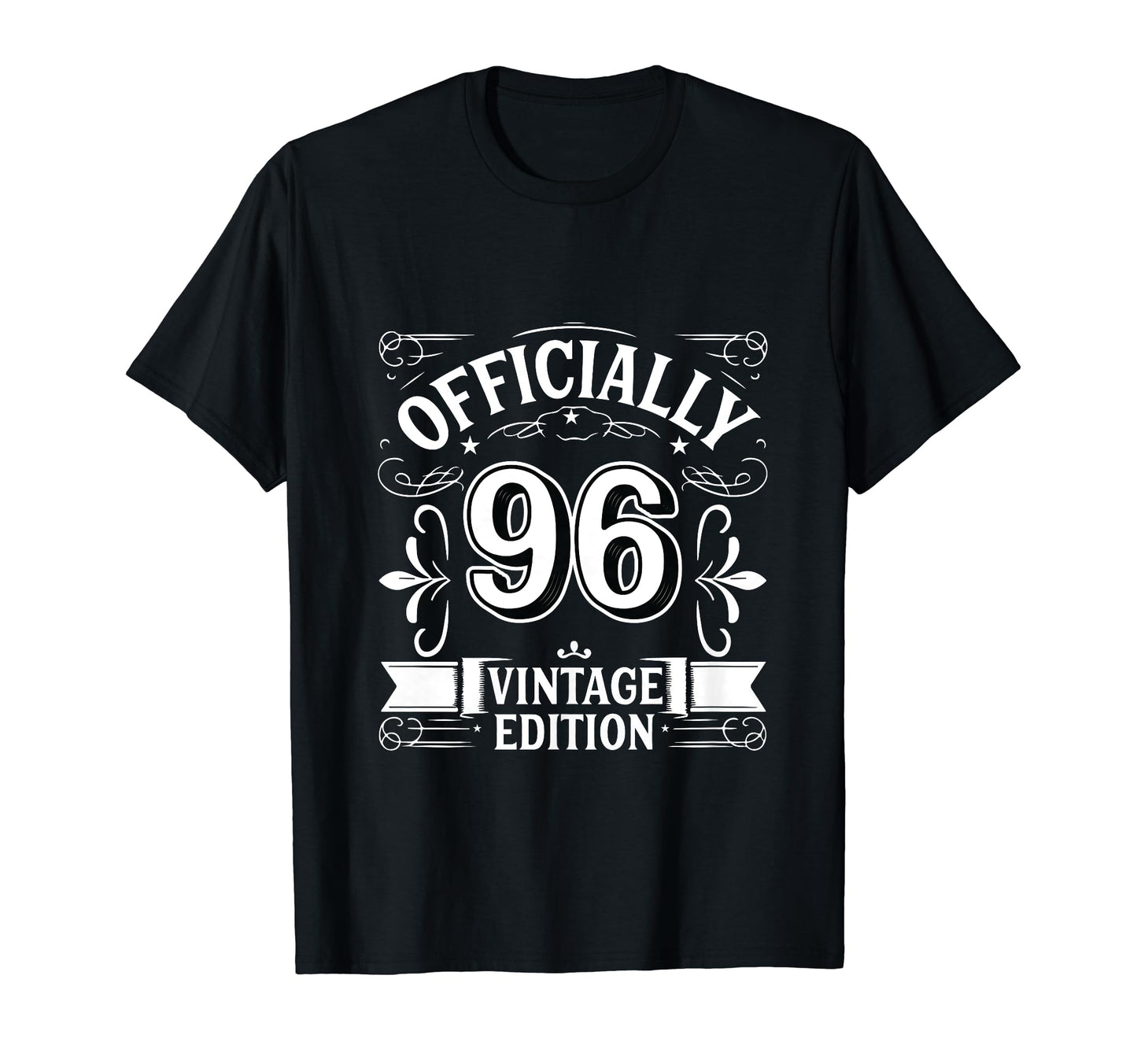 Officially 96 Year Old Funny 96Th T-Shirt - Unique Graphic Men Women - T-Shirt, Sweatshirt, Hoodie