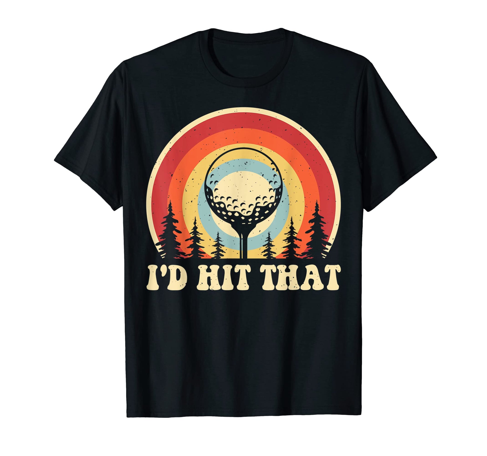 Id Hit That Golfer Golf Player T-Shirt - Aesthetic Graphic for Adults - T-Shirt, Sweatshirt, Hoodie