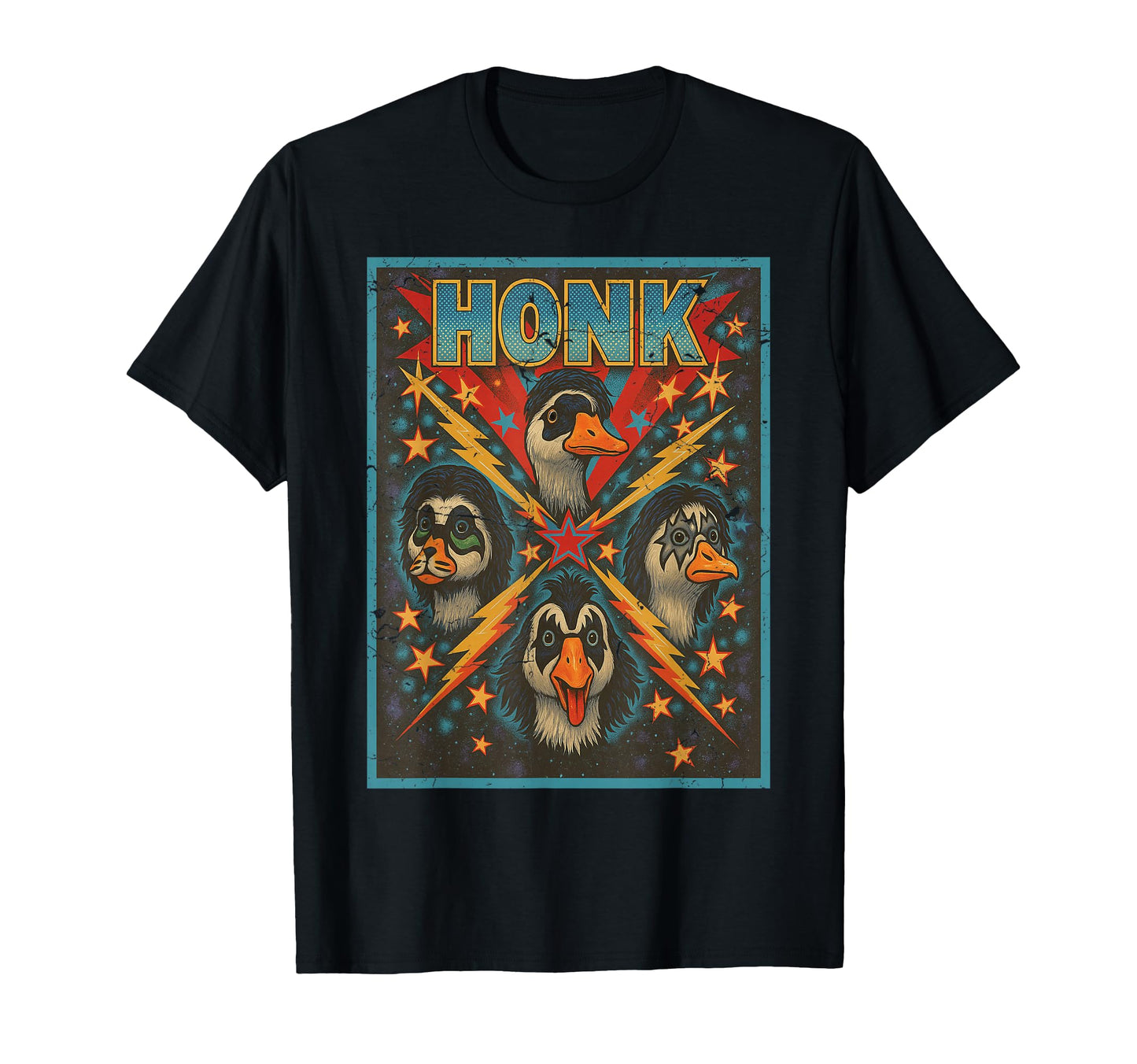 Goose Funny Rock And Roll Music Band T-Shirt - Casual Everyday Wear Unisex - T-Shirt, Sweatshirt, Hoodie