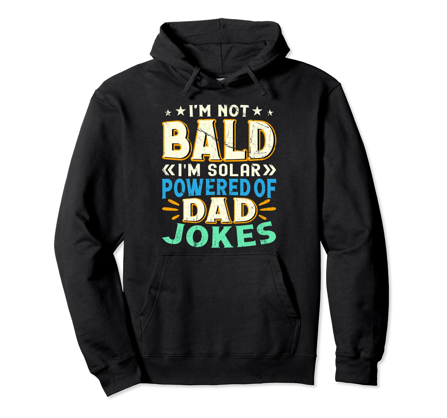 Hair Balding Dad Jokes Fathers Day Hoodie - Trendy Graphic for Adults - T-Shirt, Sweatshirt, Hoodie