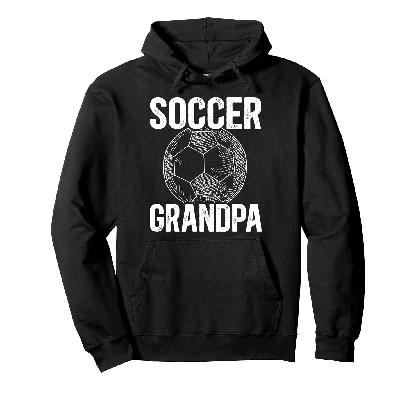 Soccer Grandpa Soccer Player Grandfather Hoodie - Graphic Print Unisex - T-Shirt, Sweatshirt, Hoodie