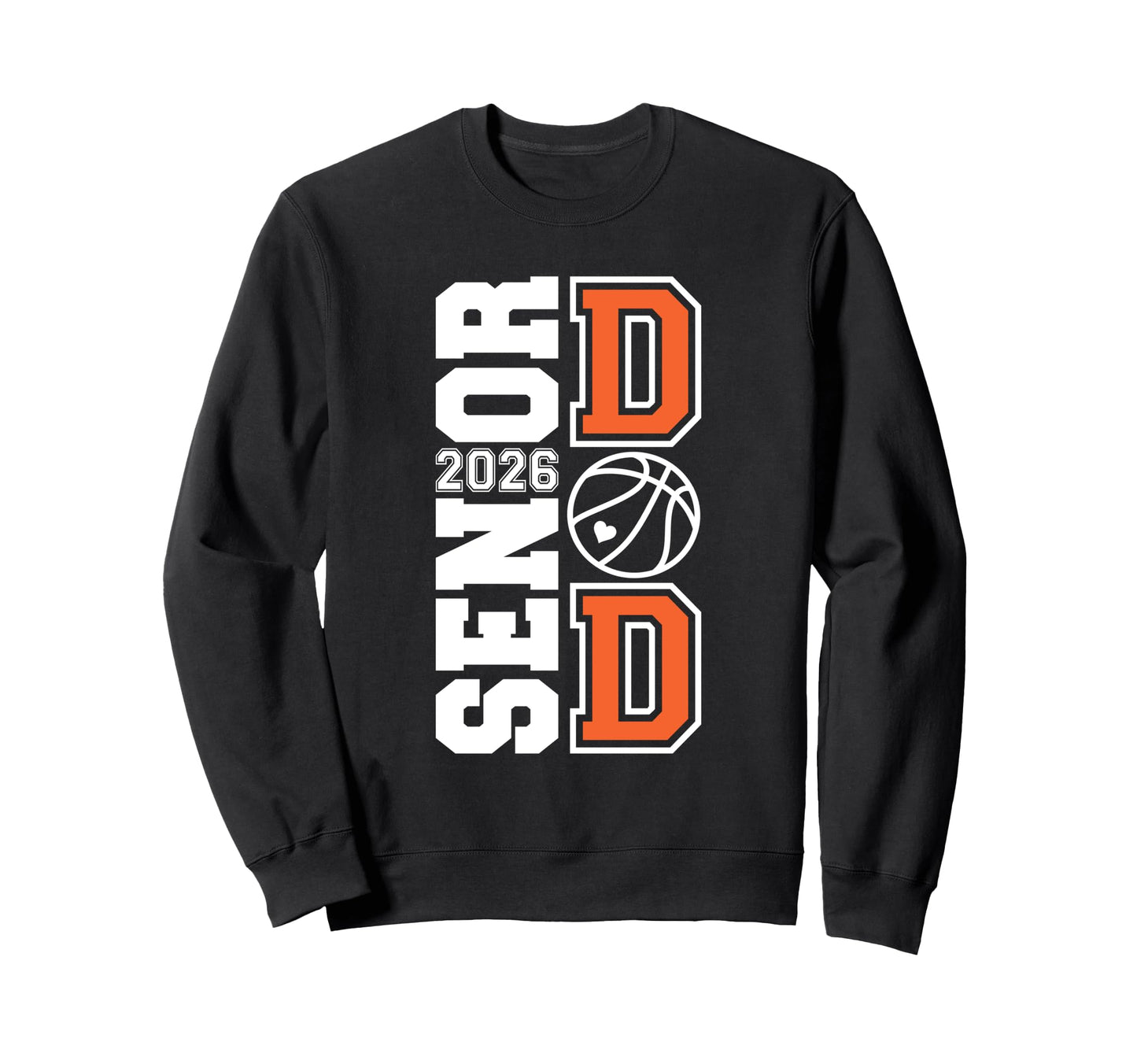 Proud Dad 2026 Senior Graduate Sweatshirt - Graphic Print for Adults - T-Shirt, Sweatshirt, Hoodie