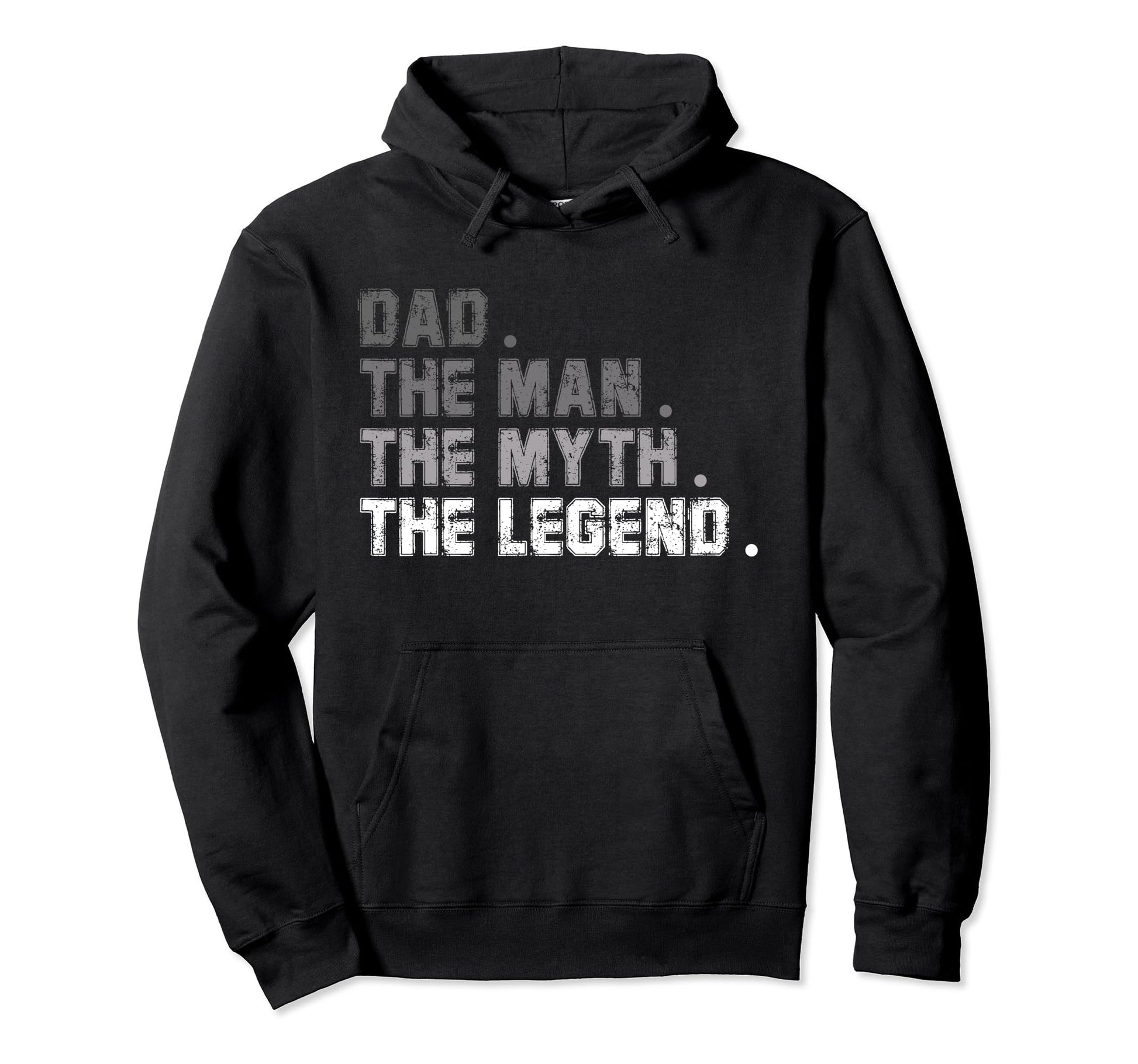 Dad Myth Legend Funny Fathers Day Hoodie - Aesthetic Graphic Men Women - T-Shirt, Sweatshirt, Hoodie