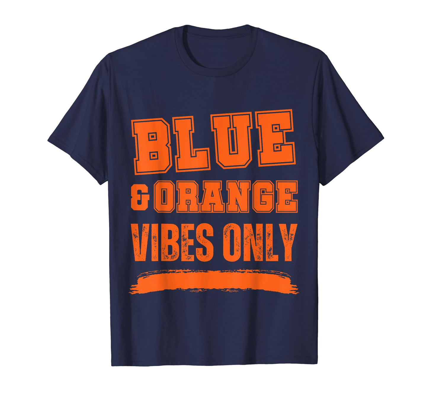 Blue And Orange Game Day T-Shirt - Novelty Apparel Men Women - T-Shirt, Sweatshirt, Hoodie