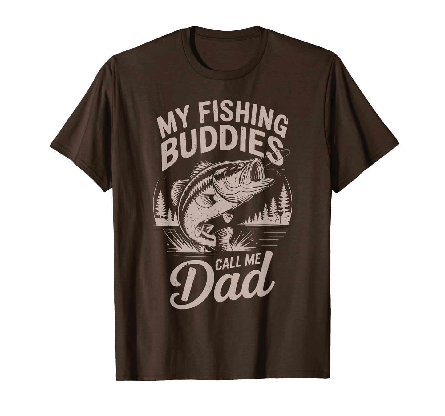 Father Day My Fishing Buddies Call Me T-Shirt - Unique Graphic for Adults - T-Shirt, Sweatshirt, Hoodie