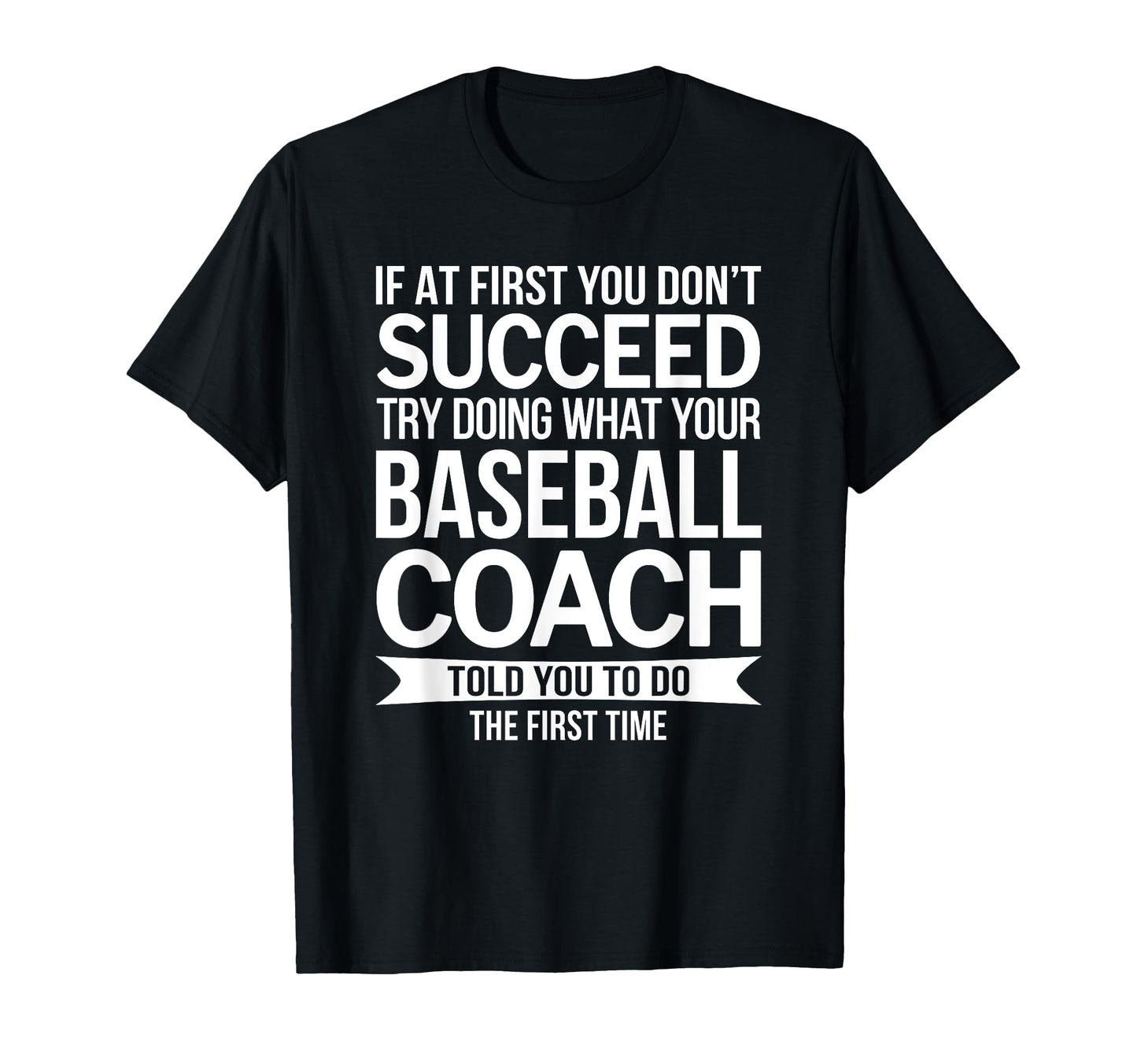 Baseball Coach Thank You Gift T-Shirt - Minimalist Print Men Women - T-Shirt, Sweatshirt, Hoodie