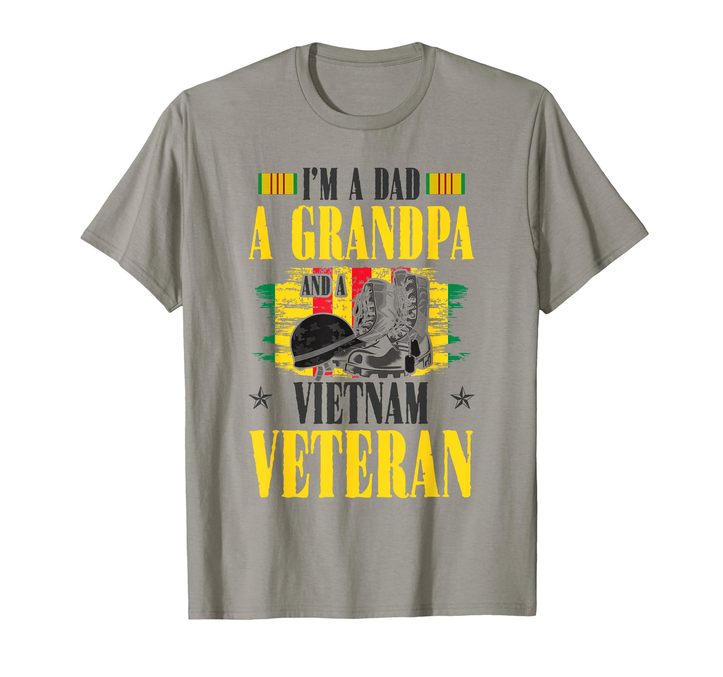 Vietnam Veteran Dad Grandpa T-Shirt - Graphic Print Unisex - T-Shirt, Sweatshirt, Hoodie