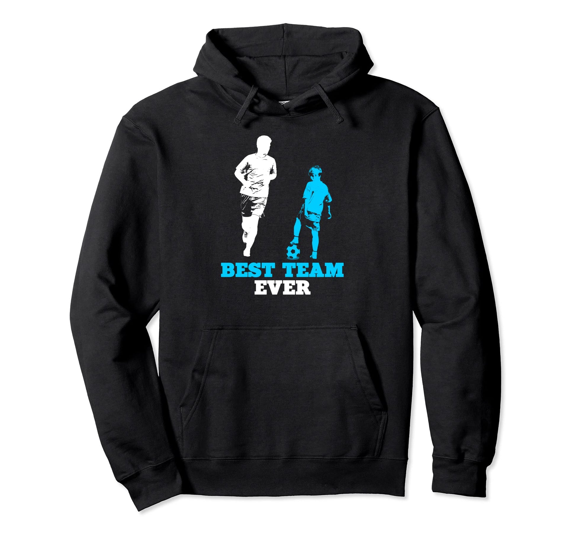 Father Son Sport Soccer Team Fathers Day Hoodie - Novelty Apparel Men Women - T-Shirt, Sweatshirt, Hoodie