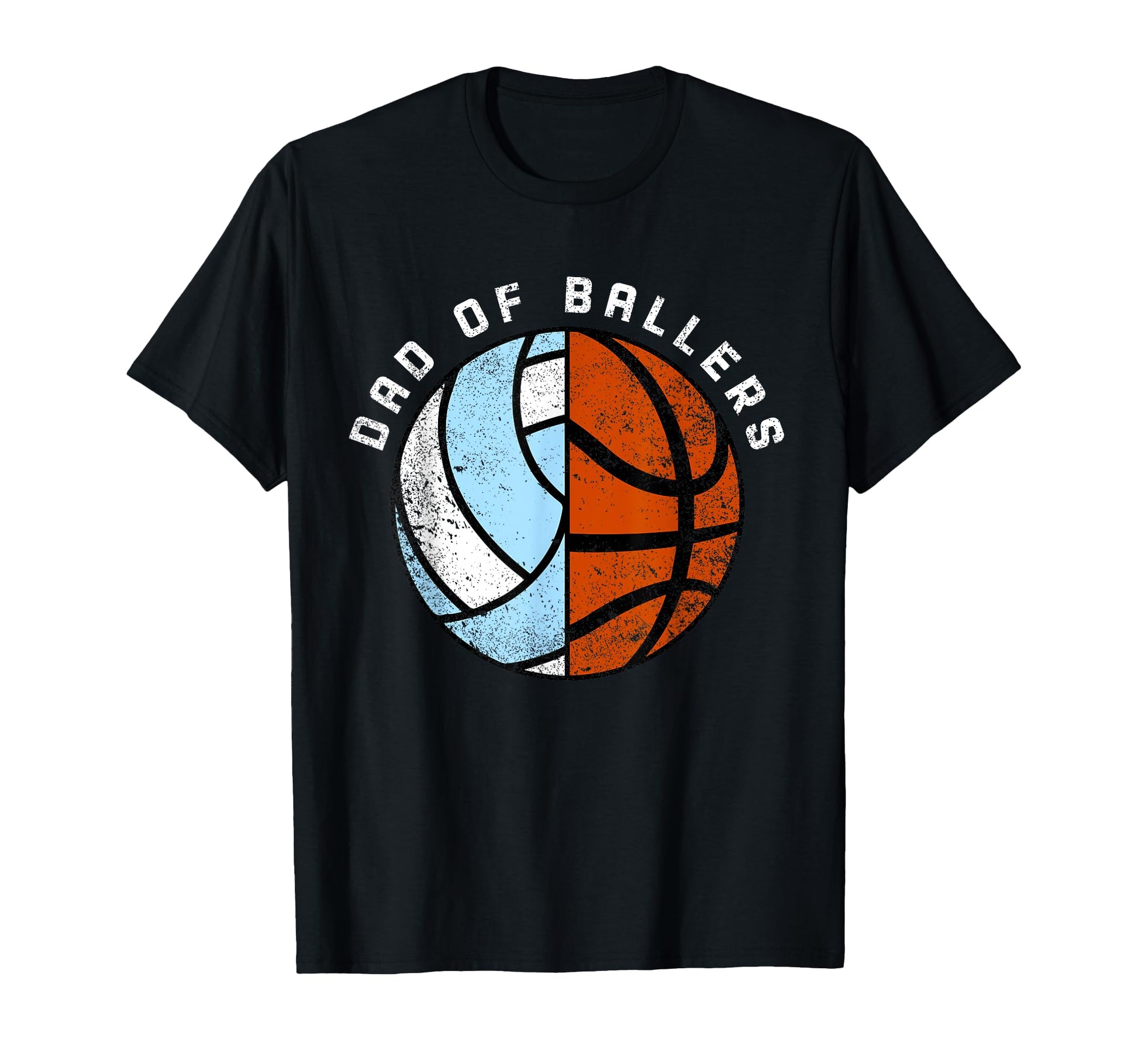 Dad Ballers Funny Basketball T-Shirt - Streetwear Style for Adults - T-Shirt, Sweatshirt, Hoodie