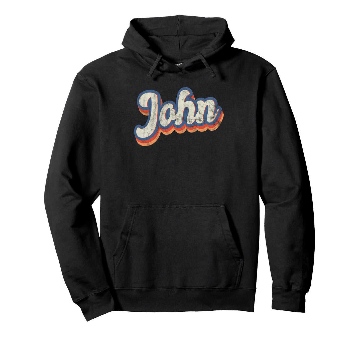John Personalized Name Custom Lettering Hoodie - Minimalist Print Unisex - T-Shirt, Sweatshirt, Hoodie