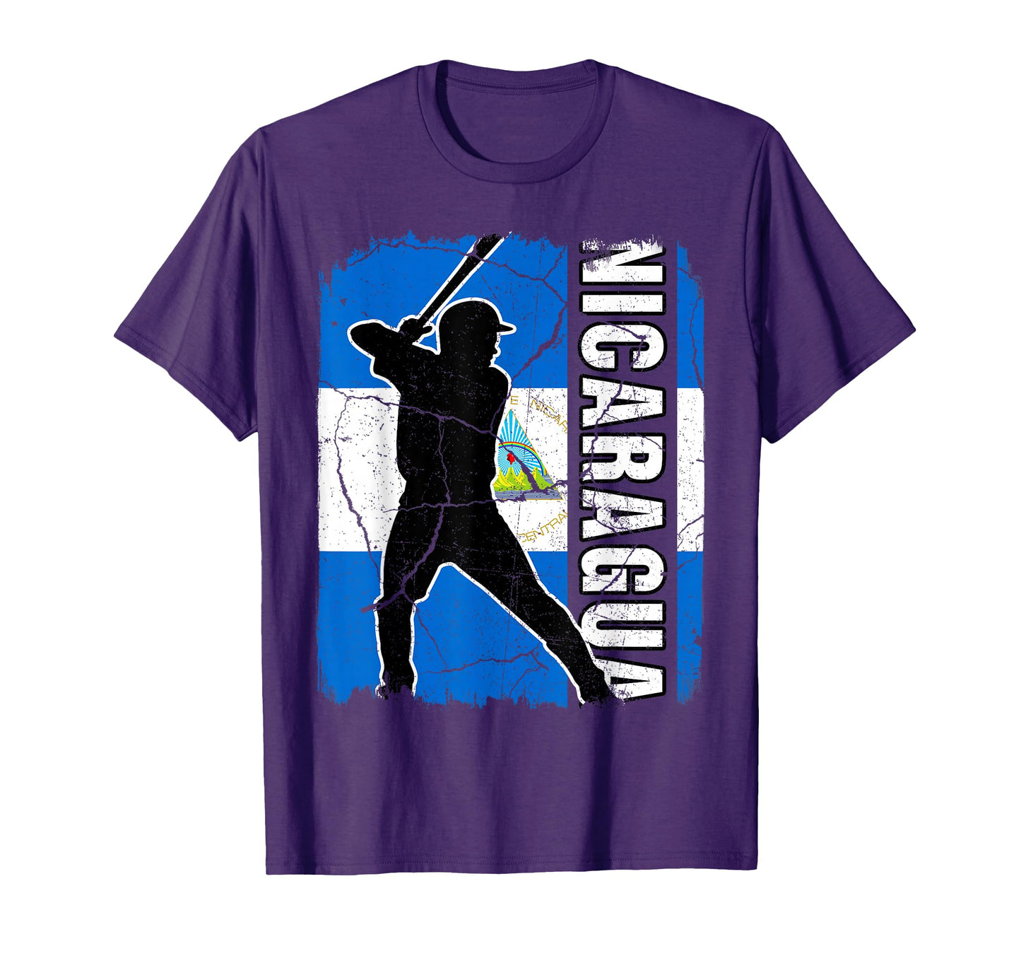 Nicaraguan Baseball Player Nicaragua T-Shirt - Unique Graphic for Adults - T-Shirt, Sweatshirt, Hoodie