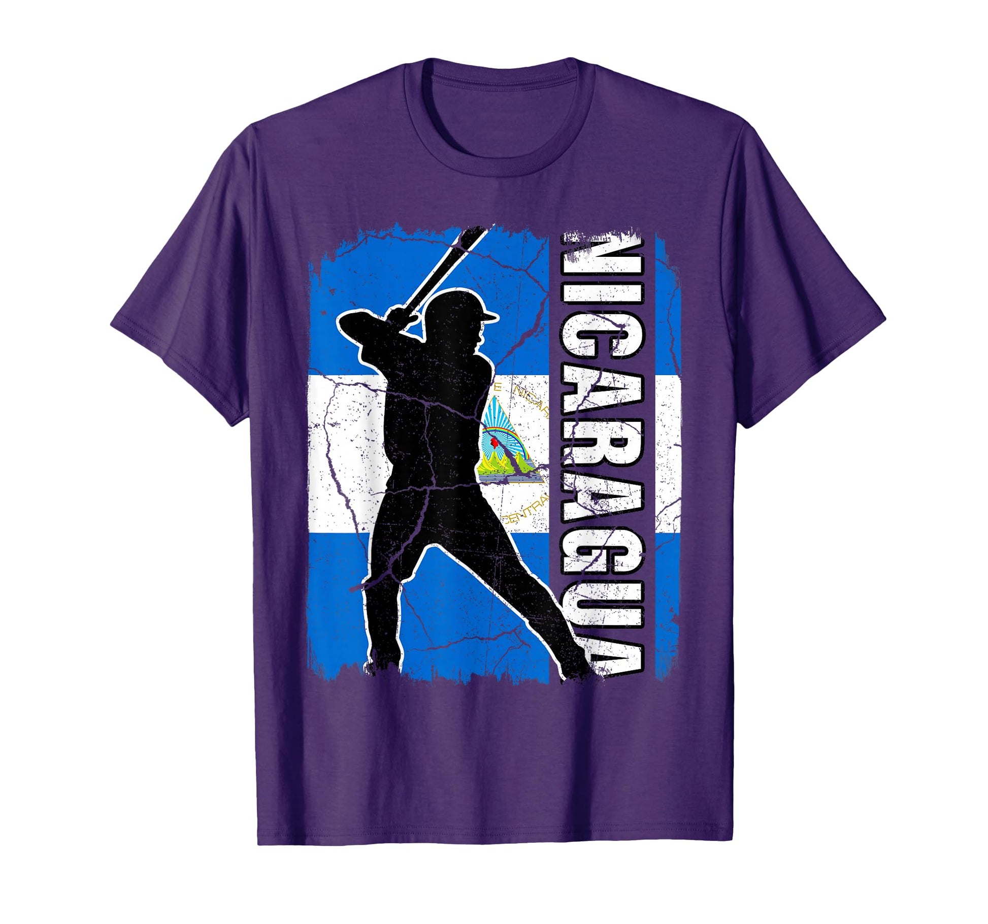 Nicaraguan Baseball Player Nicaragua T-Shirt - Unique Graphic for Adults - T-Shirt, Sweatshirt, Hoodie
