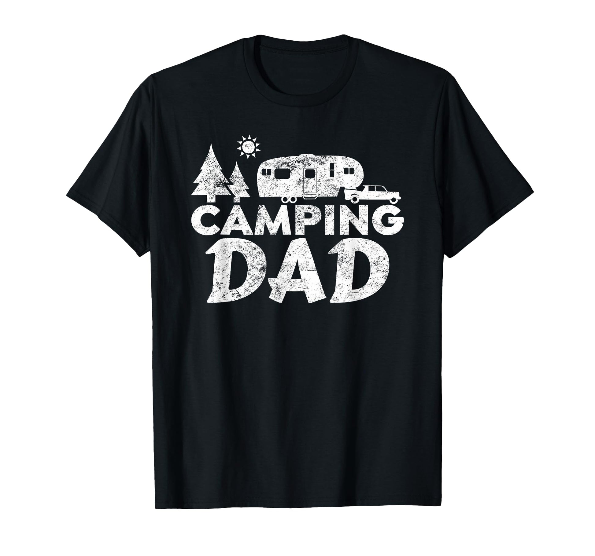 Camping Dad 5Th Wheel Camper Rv T-Shirt - Custom Art Print Men Women - T-Shirt, Sweatshirt, Hoodie