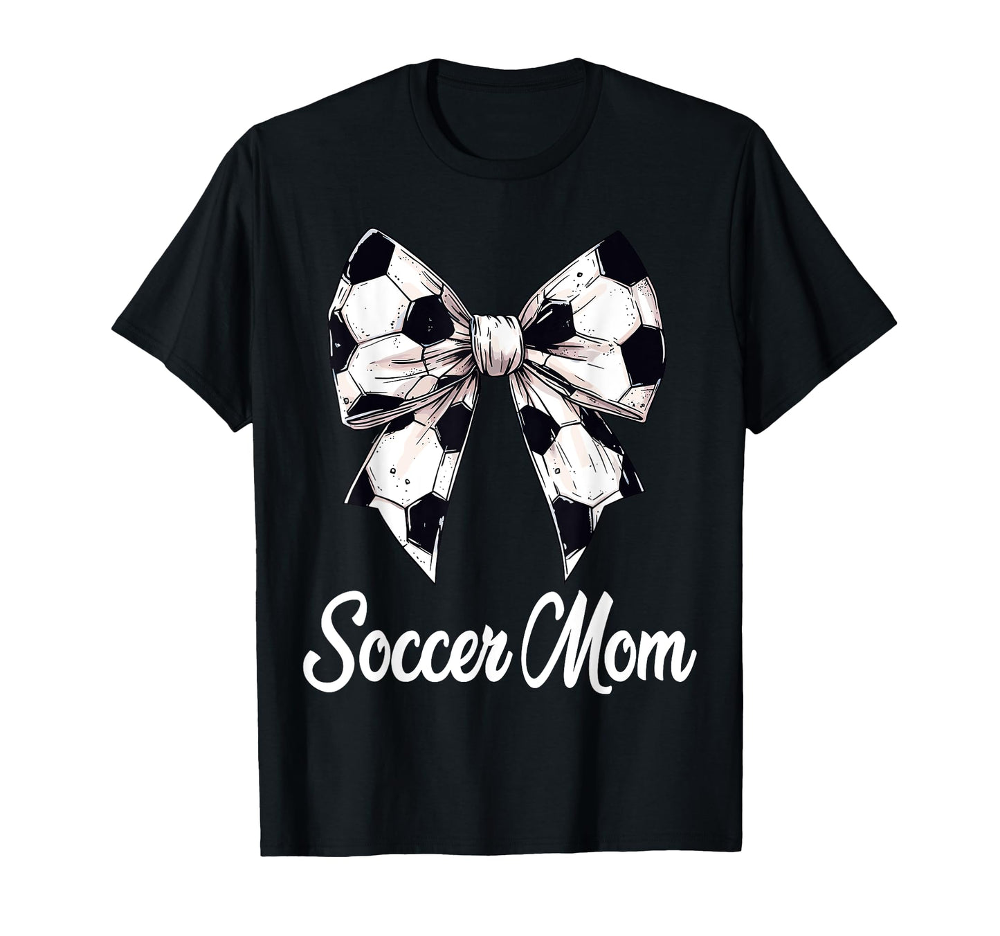 Soccer Mom Coquette Bow Soccer Lovers T-Shirt - Trendy Graphic Unisex - T-Shirt, Sweatshirt, Hoodie