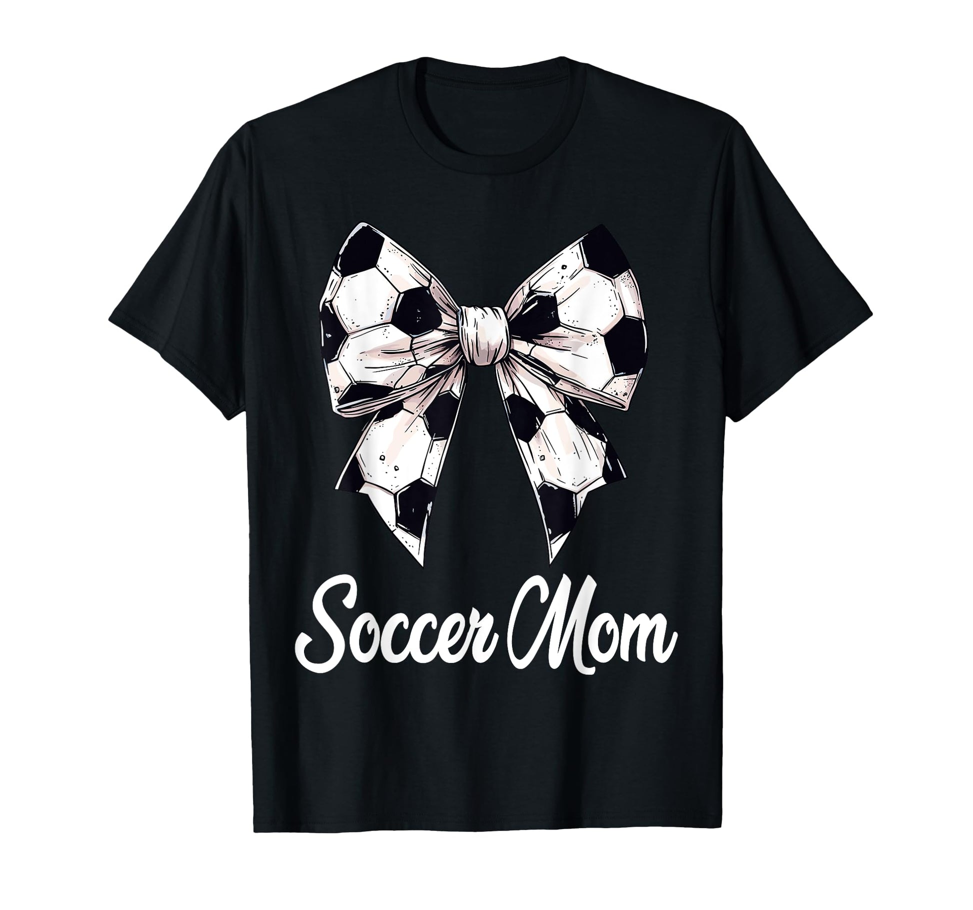 Soccer Mom Coquette Bow Soccer Lovers T-Shirt - Trendy Graphic Unisex - T-Shirt, Sweatshirt, Hoodie