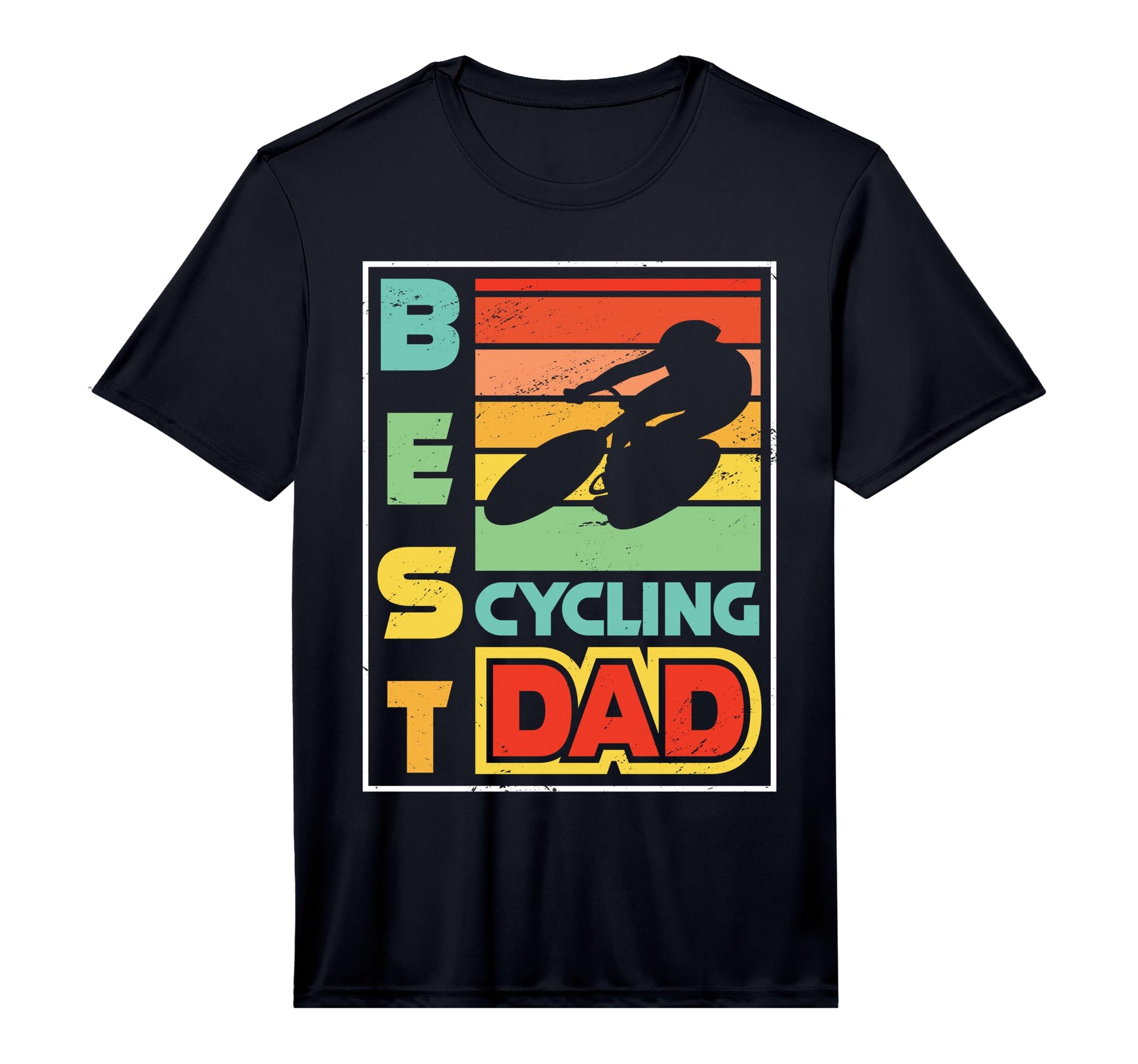 Mens Best Cyling Dad Bicycle T-Shirt - Casual Everyday Wear Men Women - T-Shirt, Sweatshirt, Hoodie