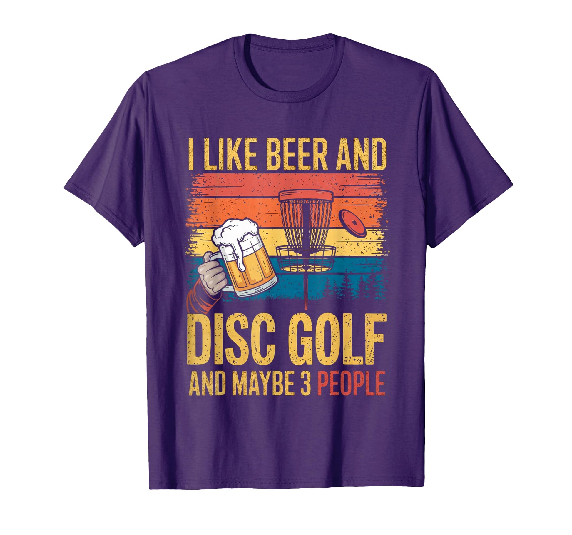 Funny Disc Golf Disc Golf Player T-Shirt - Casual Everyday Wear Men Women - T-Shirt, Sweatshirt, Hoodie