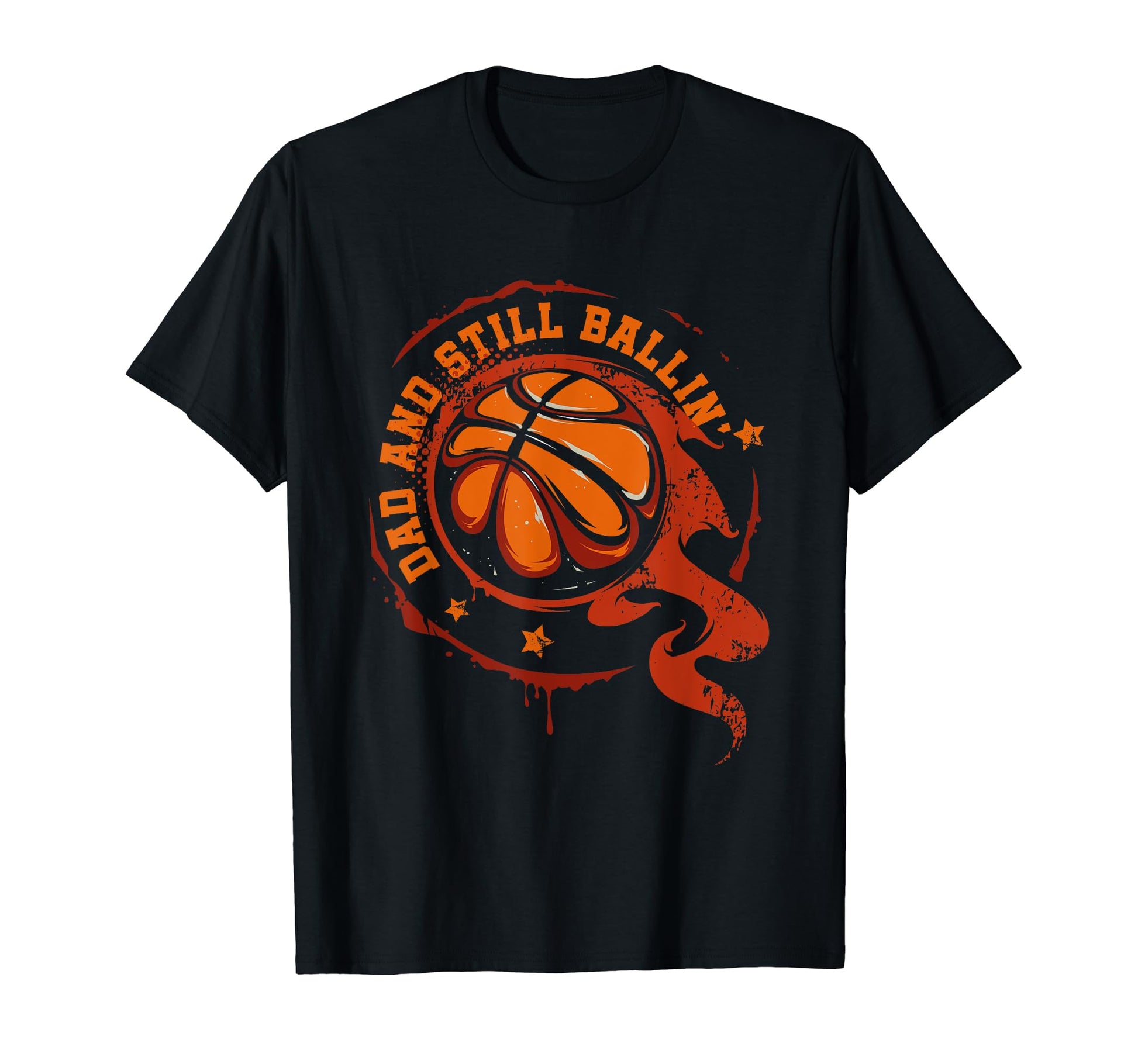 Dad Fathers Day Basketball Dad T-Shirt - Aesthetic Graphic for Adults - T-Shirt, Sweatshirt, Hoodie