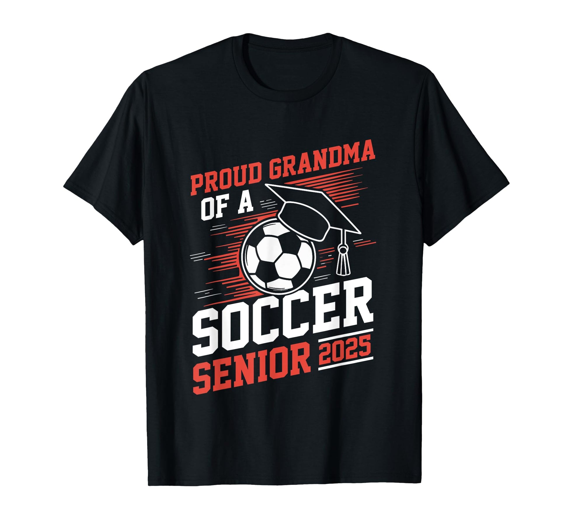 Proud Grandma Soccer Senior 2025 T-Shirt - Aesthetic Graphic Men Women - T-Shirt, Sweatshirt, Hoodie
