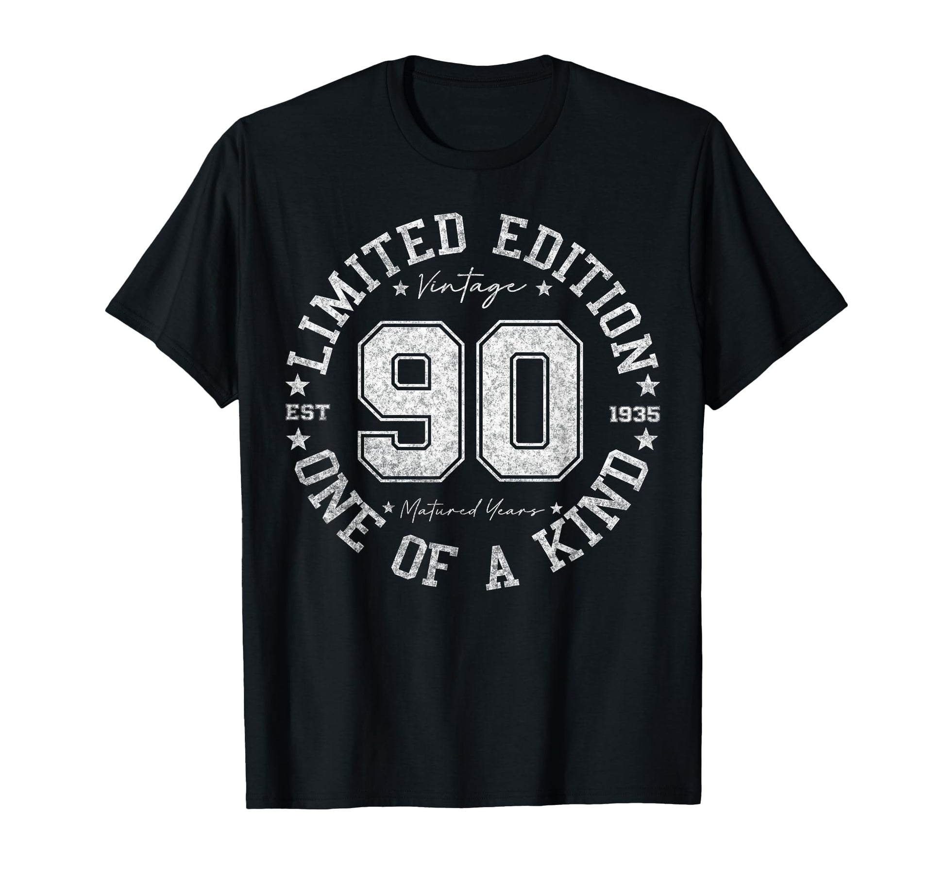 90 Year Old Gifts 1935 90Th Birthday T-Shirt - Graphic Print Men Women - T-Shirt, Sweatshirt, Hoodie