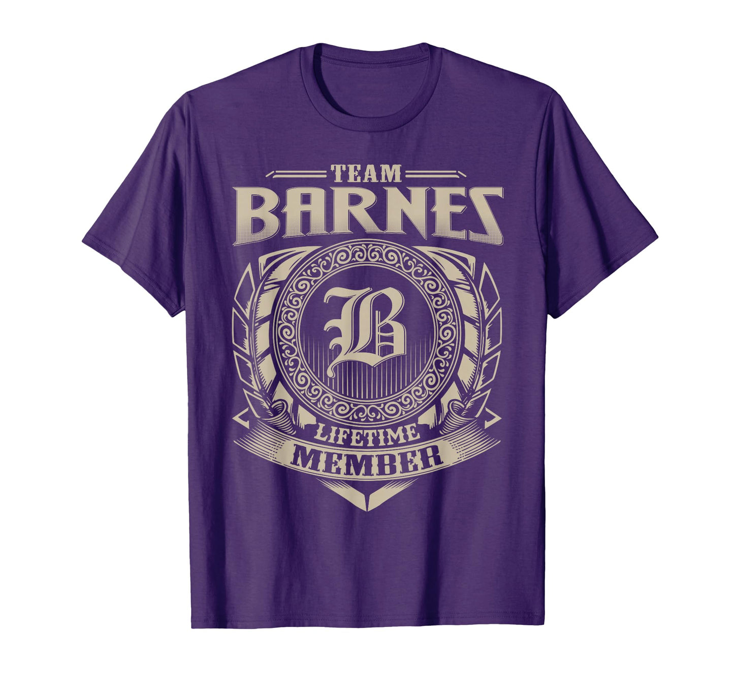 Team Barnes Lifetime Member Barnes T-Shirt - Fun Novelty Design Unisex - T-Shirt, Sweatshirt, Hoodie