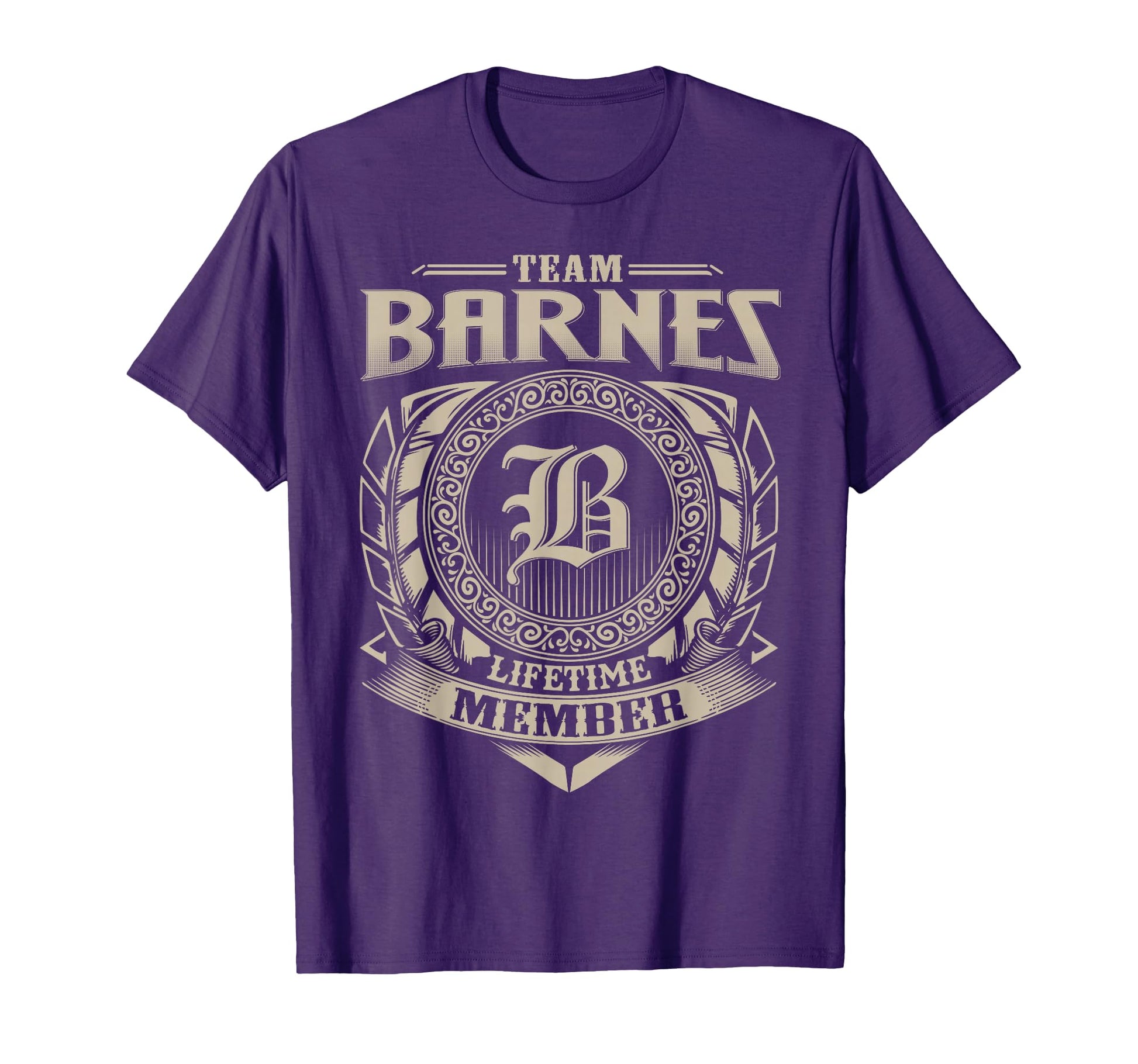 Team Barnes Lifetime Member Barnes T-Shirt - Fun Novelty Design Unisex - T-Shirt, Sweatshirt, Hoodie
