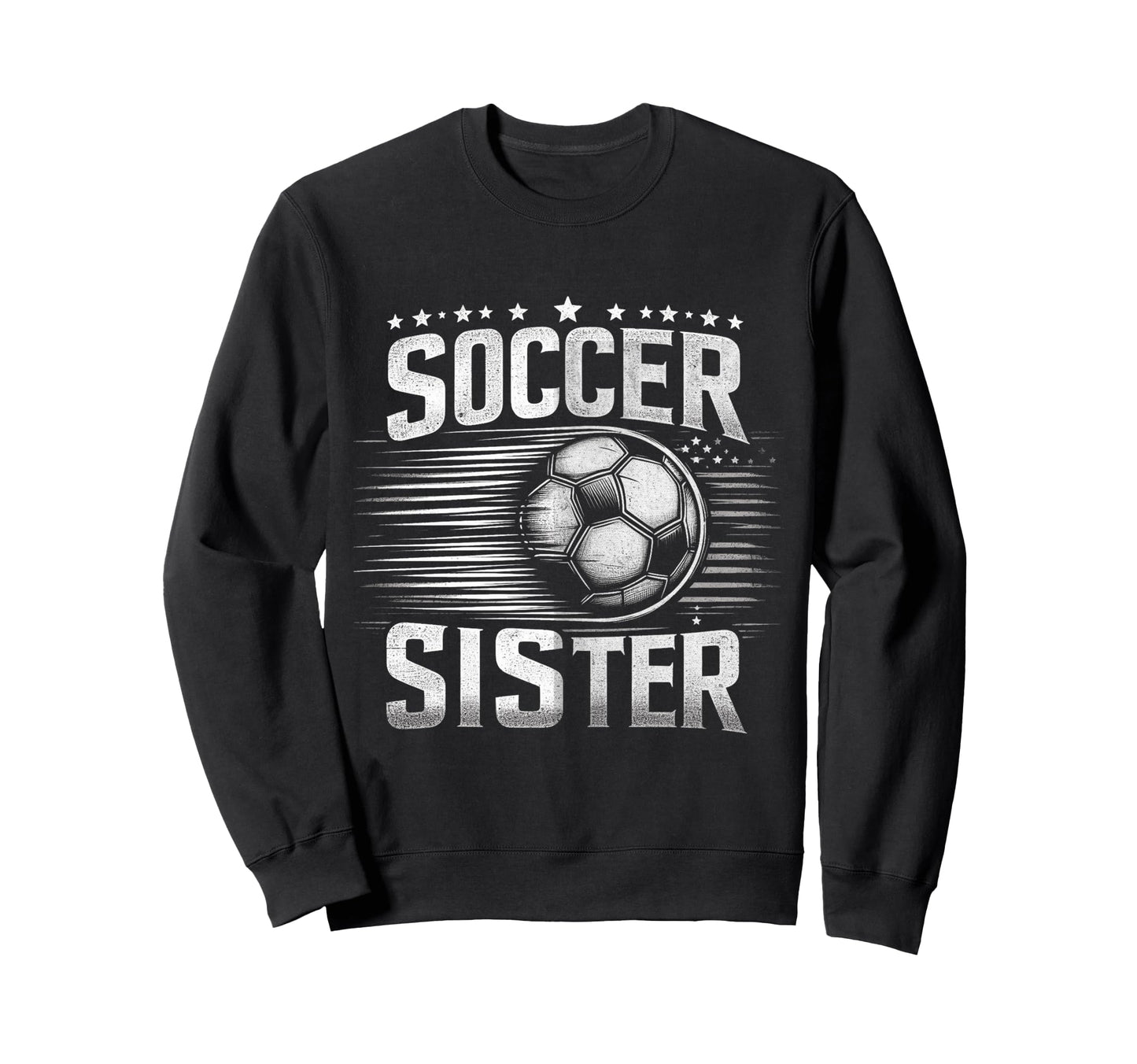 Soccer Sister Football Lover Gifts Sweatshirt - Minimalist Print Unisex - T-Shirt, Sweatshirt, Hoodie
