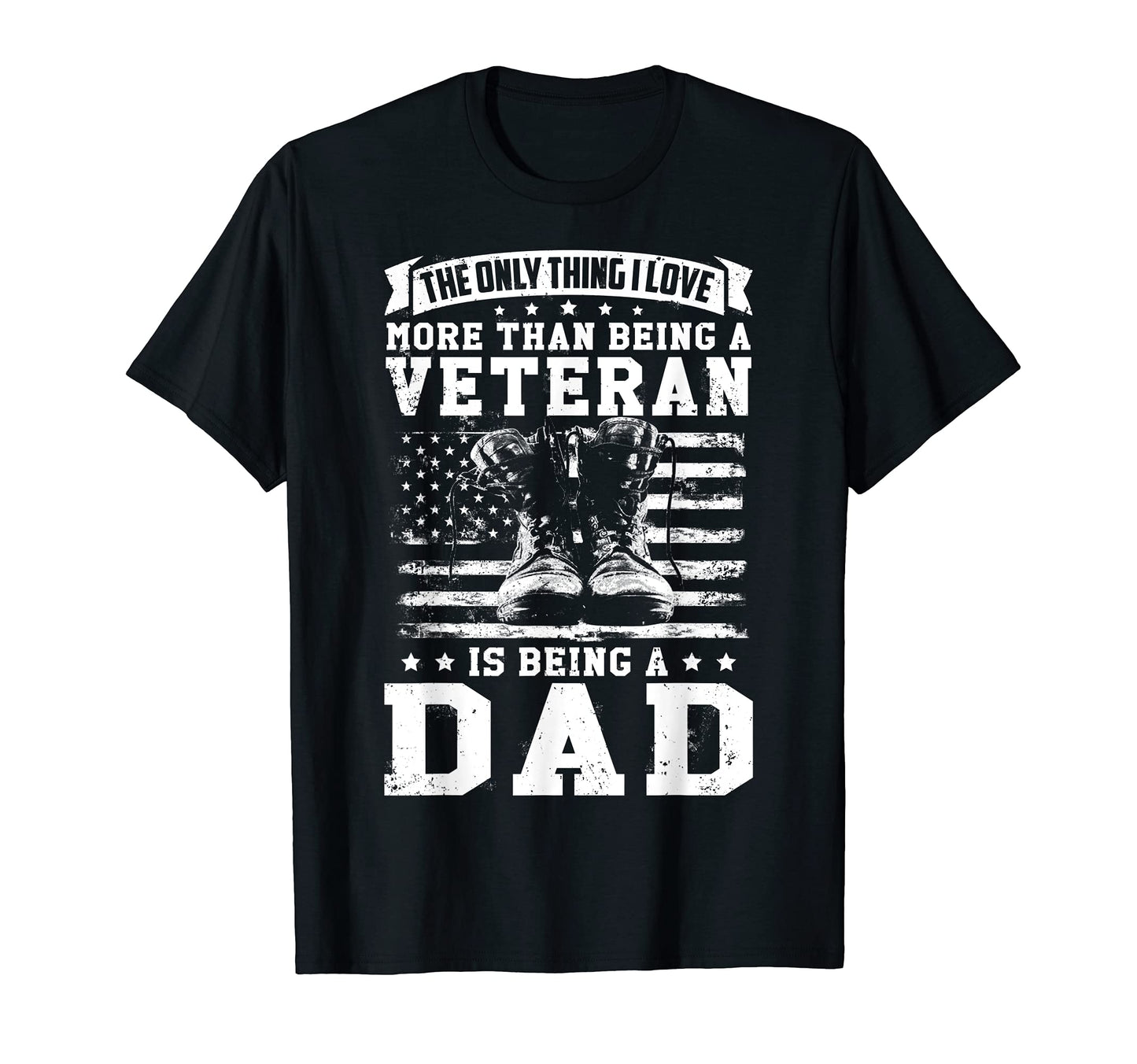 Patriotic Military Veteran Dad T-Shirt - Streetwear Style Unisex - T-Shirt, Sweatshirt, Hoodie