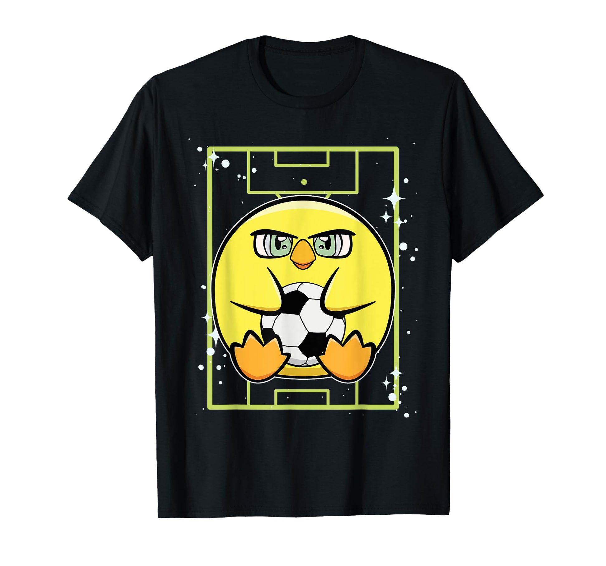 Chicken Soccer Ball Designs T-Shirt - Novelty Apparel Men Women - T-Shirt, Sweatshirt, Hoodie