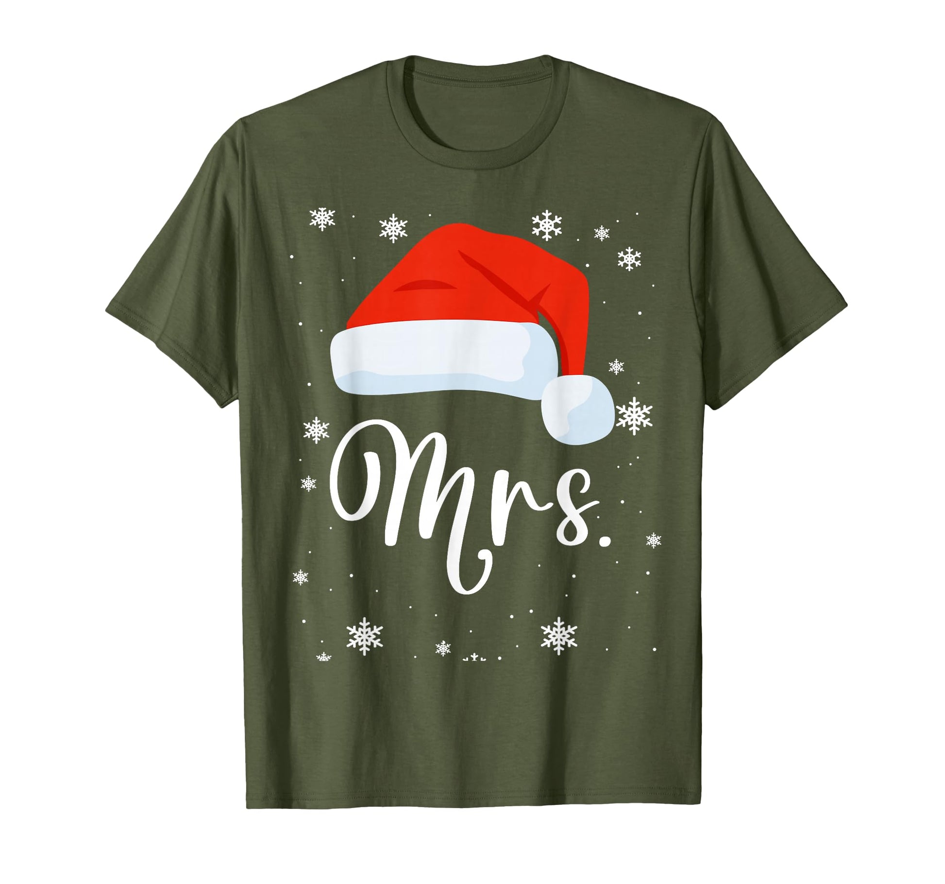 Mr And Mrs Claus Couples Matching T-Shirt - Streetwear Style for Adults - T-Shirt, Sweatshirt, Hoodie