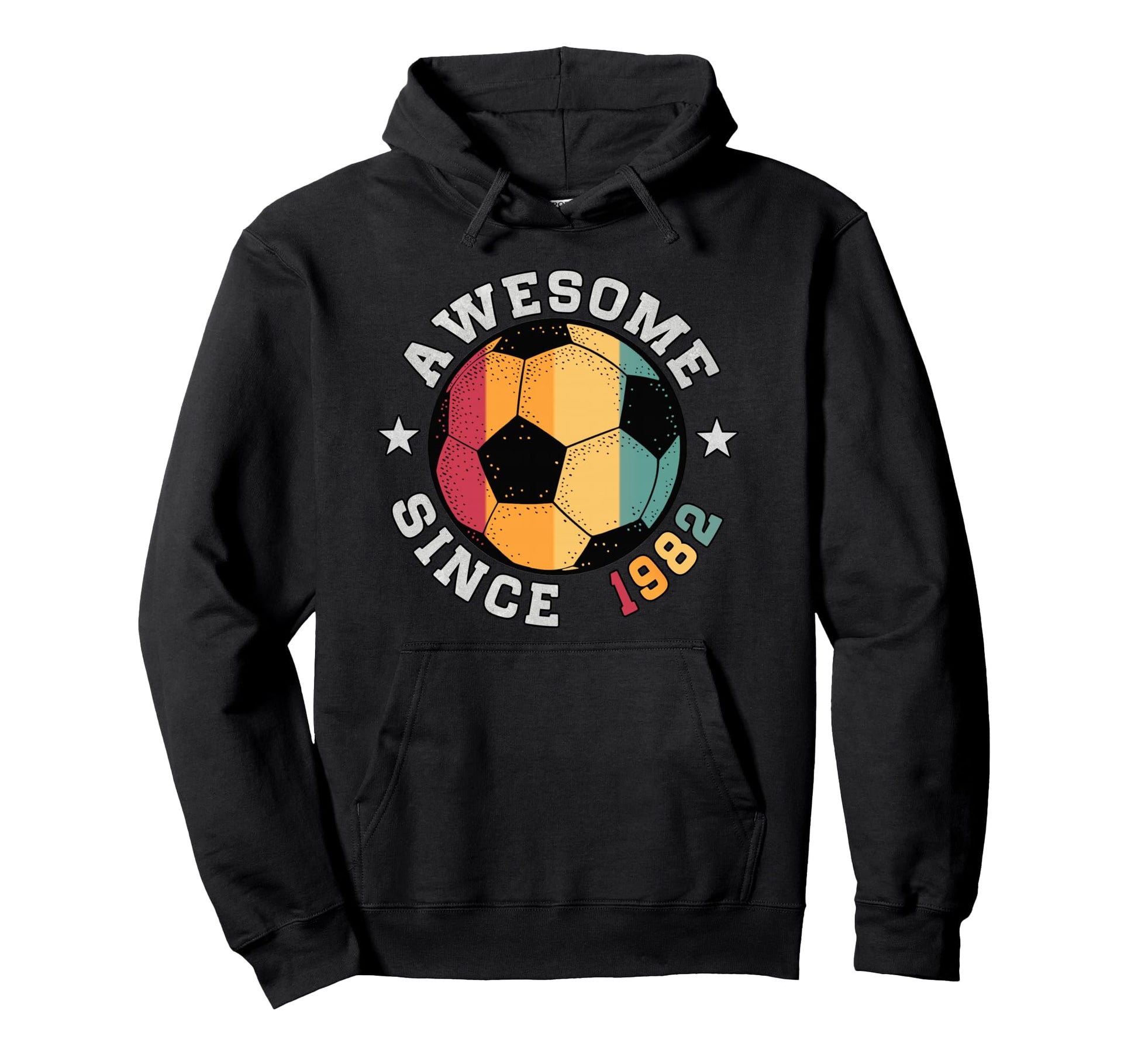 Birthday Soccer Player 44 Year Old Hoodie - Novelty Apparel Men Women - T-Shirt, Sweatshirt, Hoodie