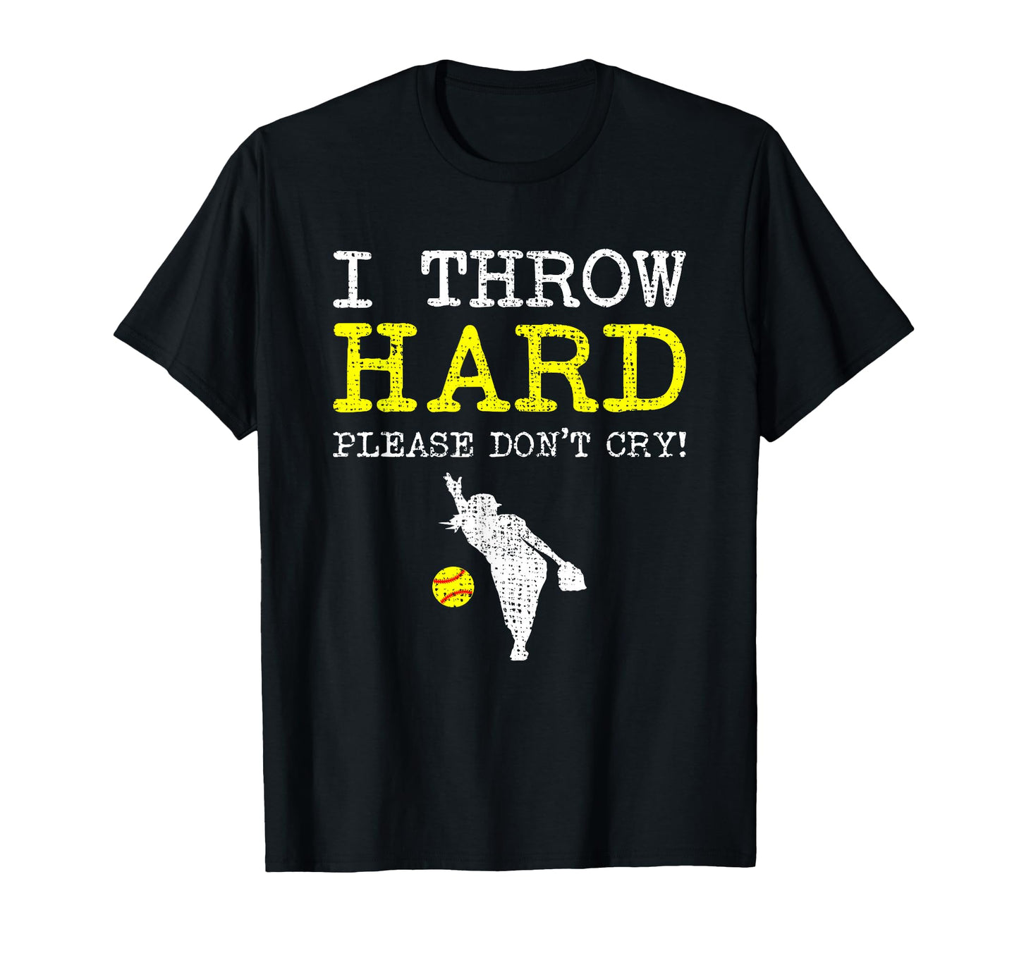 Fastpitch Softball Pitcher Funny T-Shirt - Graphic Print Men Women - T-Shirt, Sweatshirt, Hoodie